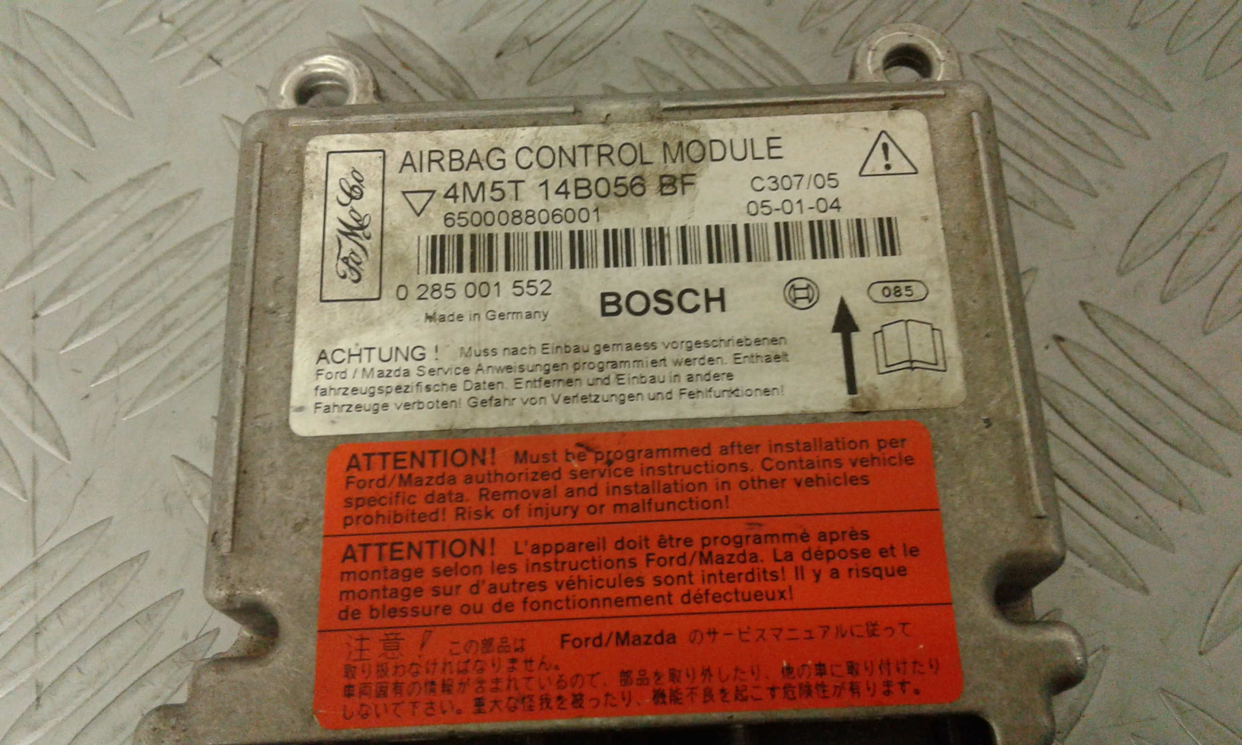 Centralina Airbag FORD Focus Berlina 3 Serie