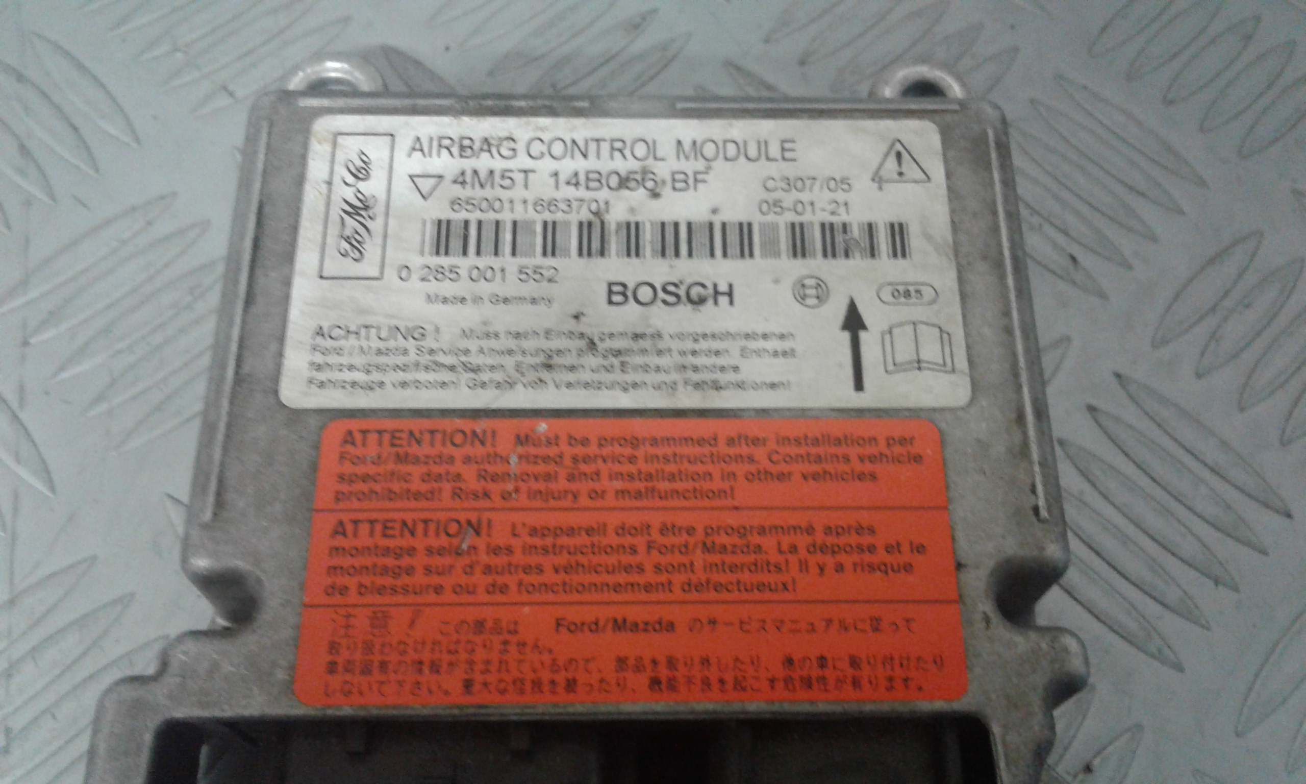 Centralina Airbag FORD Focus Berlina 3 Serie