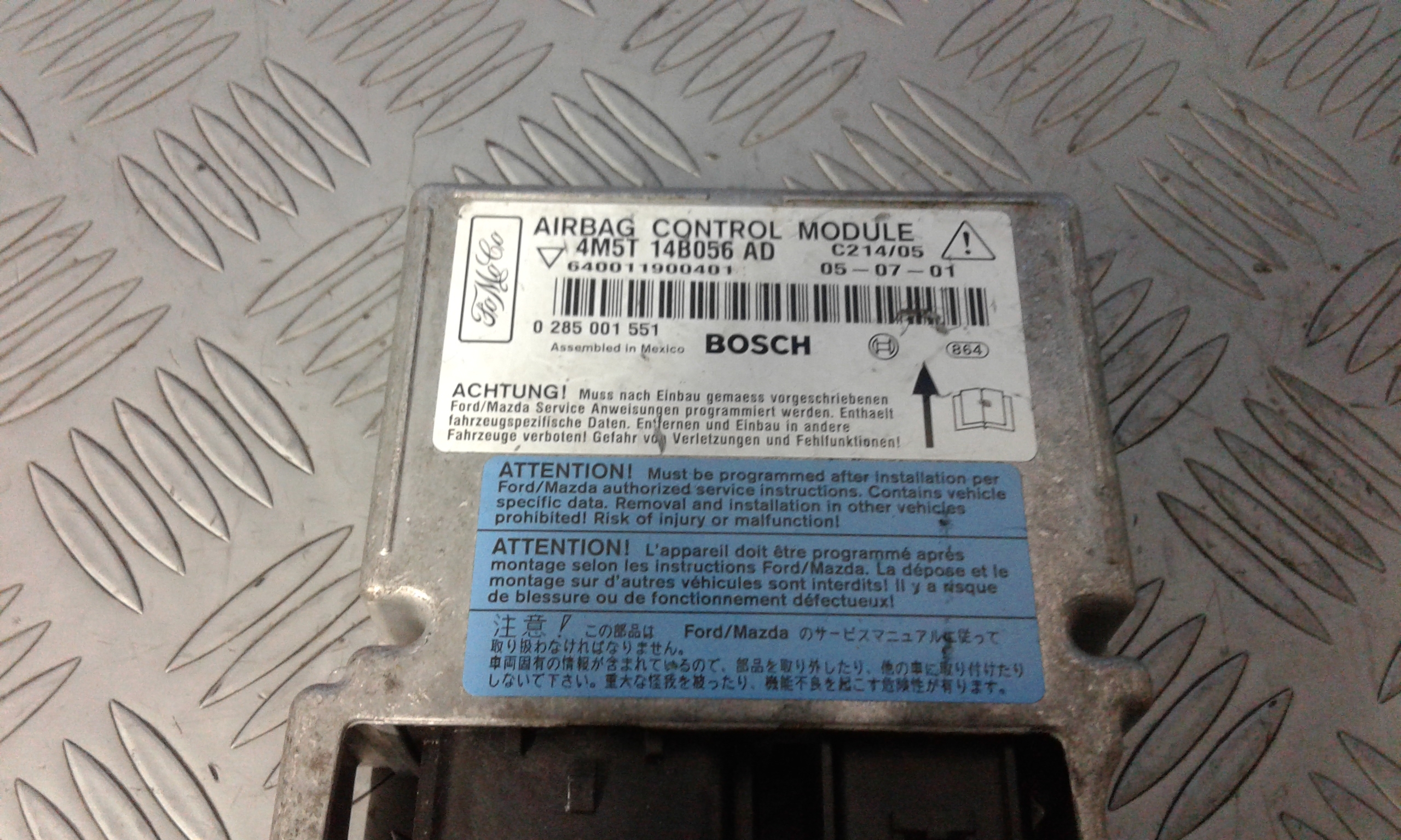 Centralina Airbag FORD C - Max 1 Serie