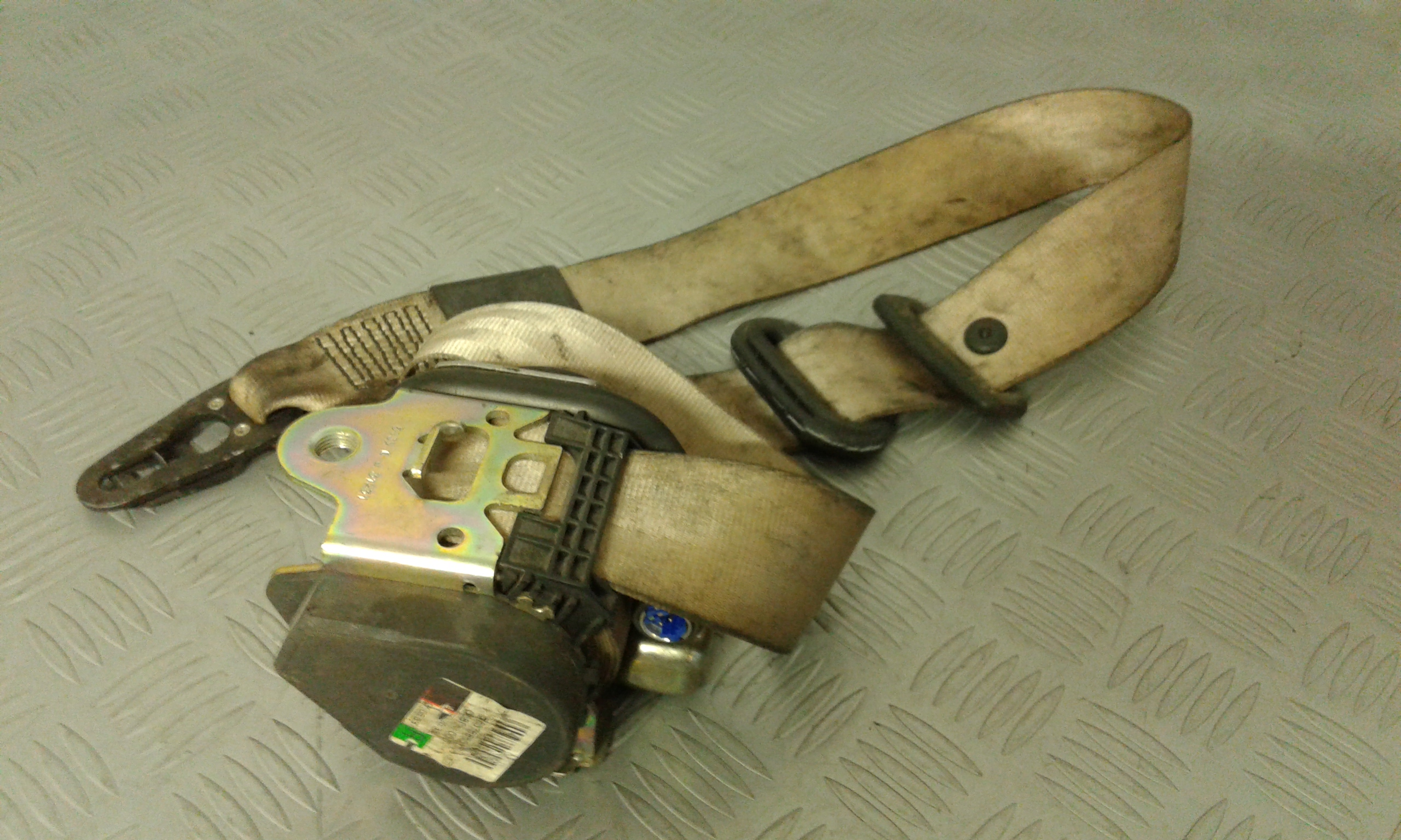 Cintura di Sicurezza anteriore Destra con pretensionatore AUDI A4 Berlina 2 Serie