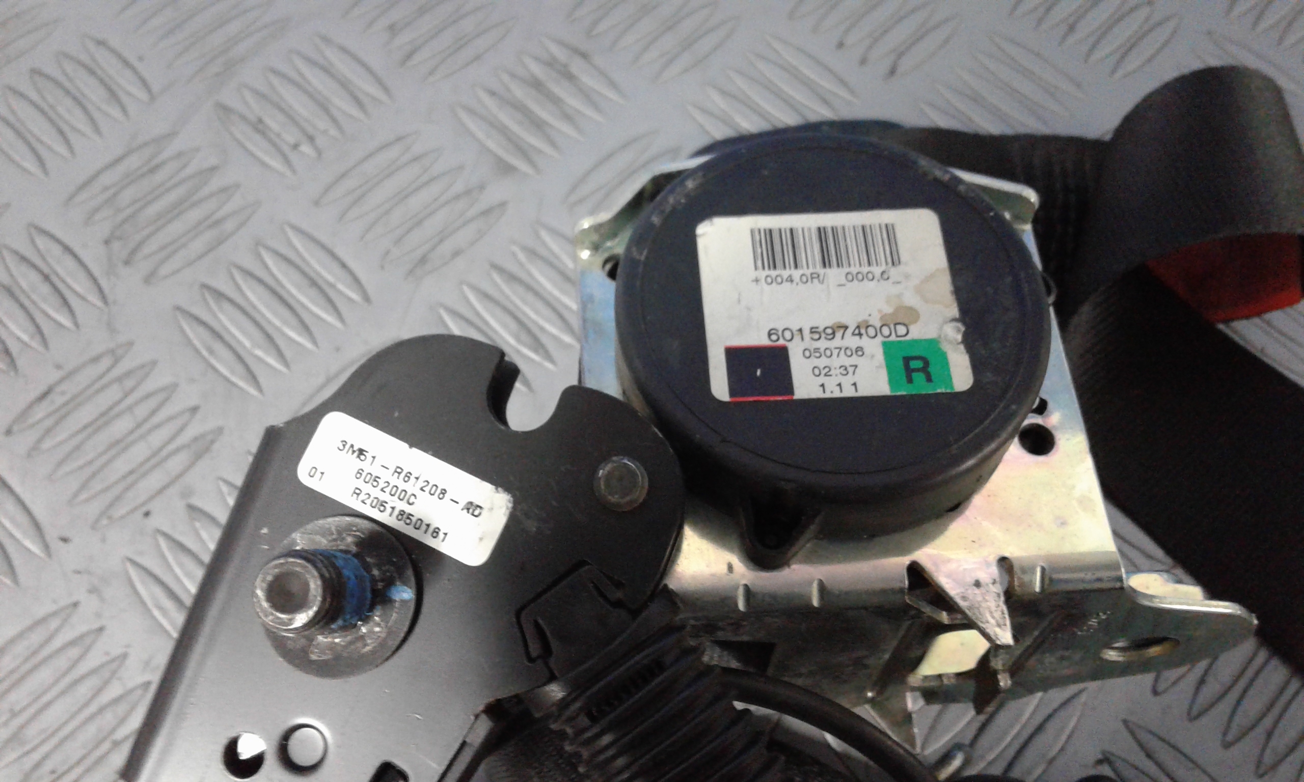 Cintura di Sicurezza anteriore Destra con pretensionatore FORD C - Max 1 Serie