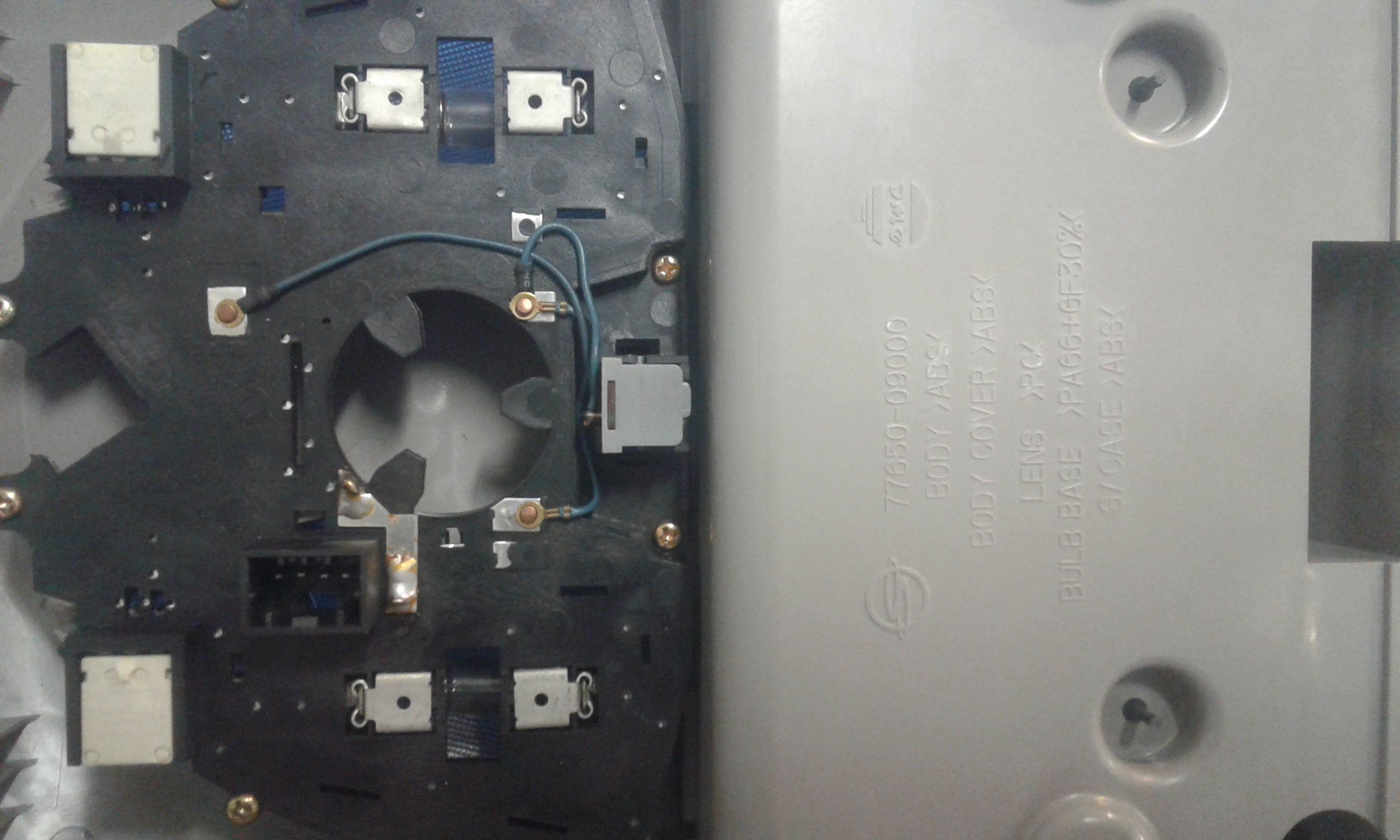 Luce di cortesia anteriore SSANGYONG Kyron 1 Serie