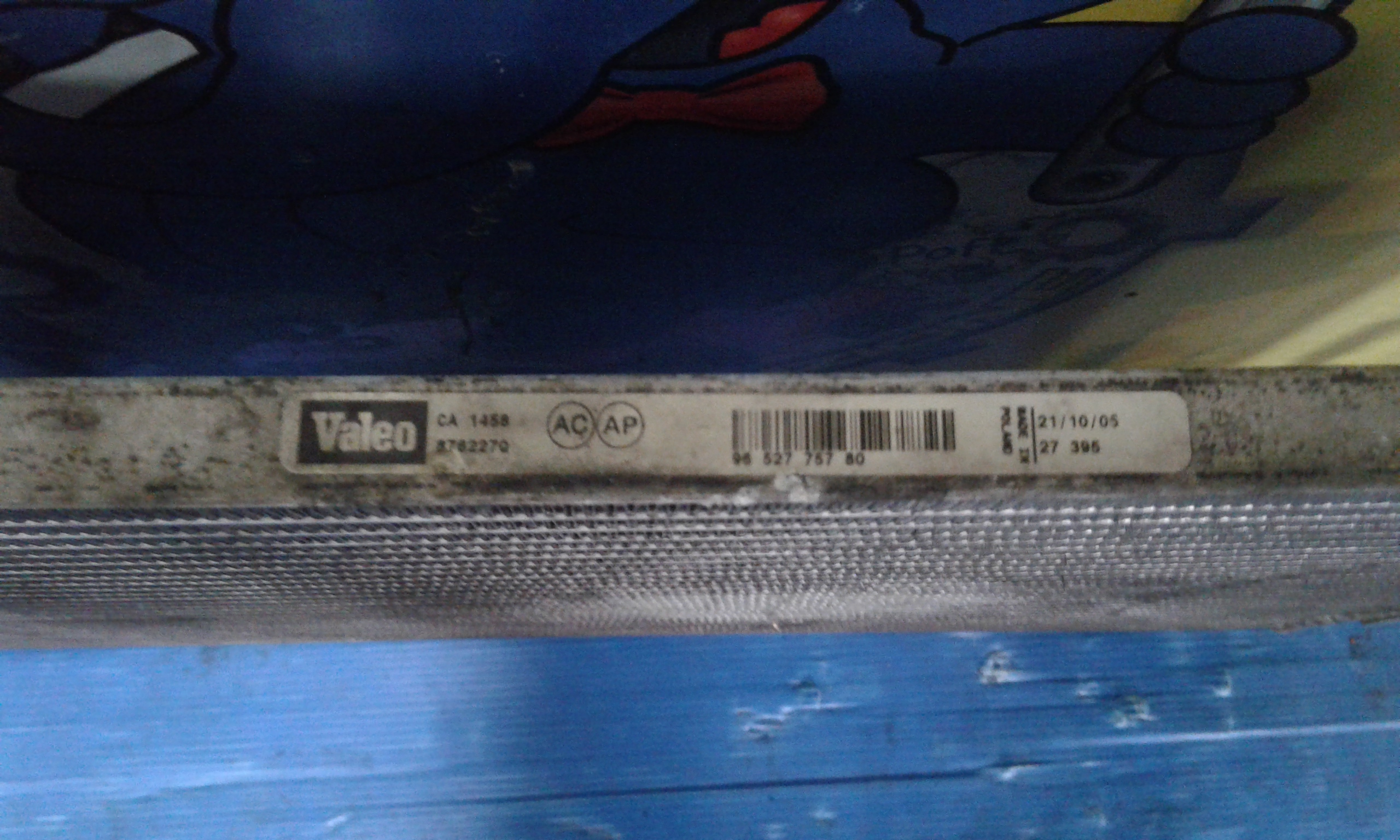 Radiatore A/C PEUGEOT 407 S. Wagon