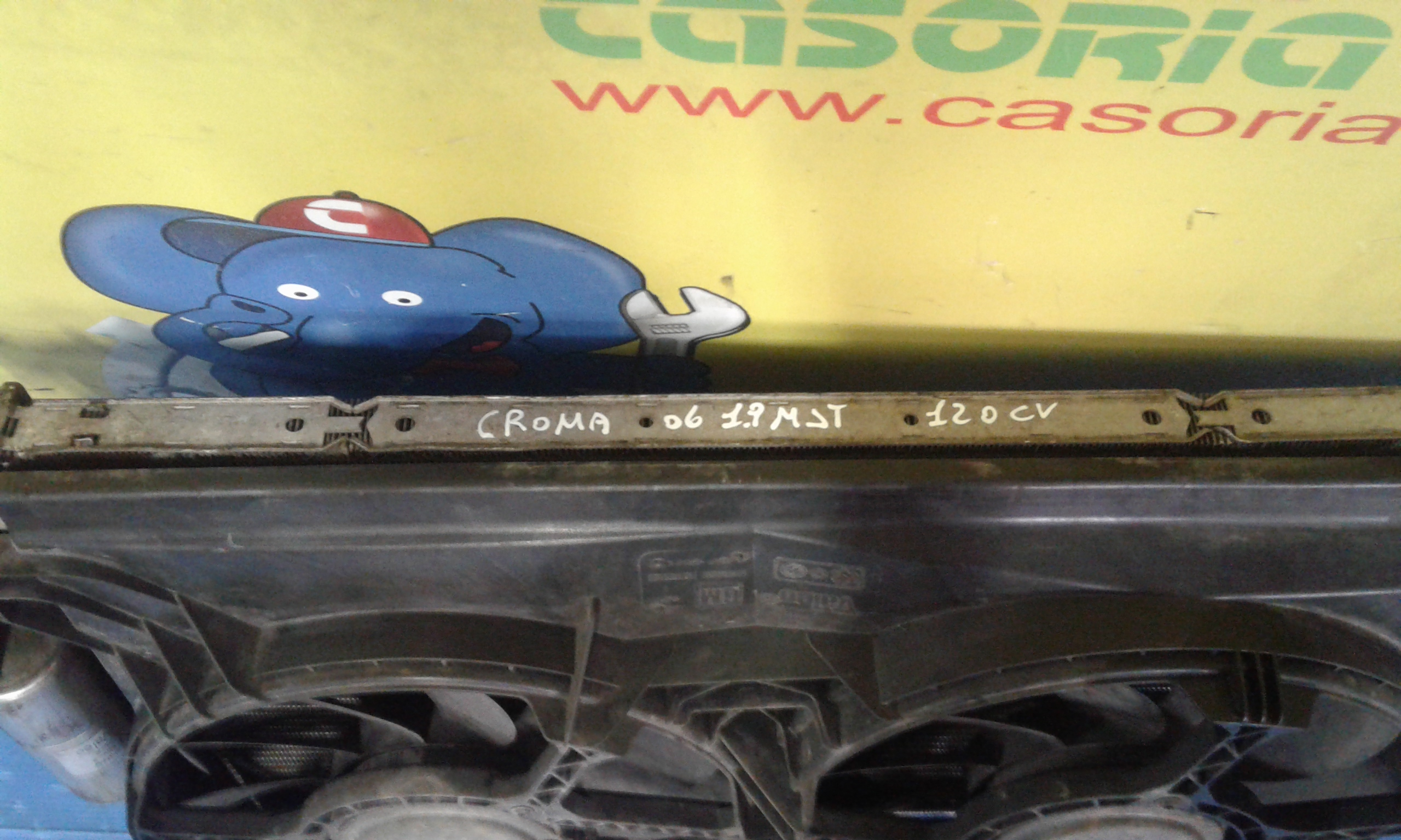 Radiatore acqua FIAT Croma 2 Serie