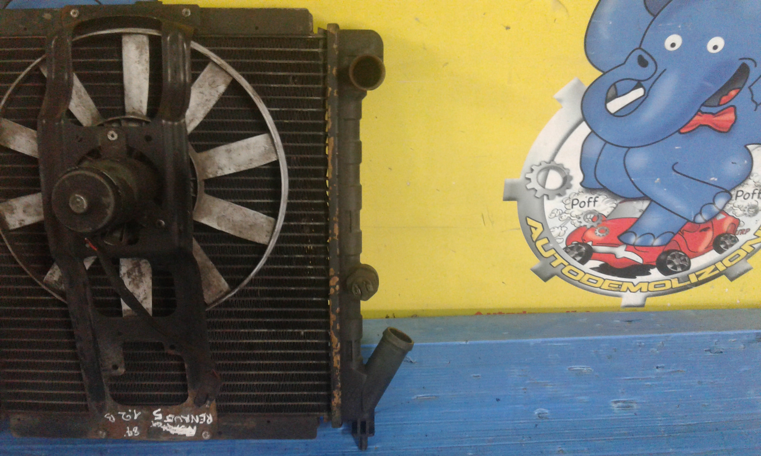 Radiatore acqua RENAULT Supercinque 5