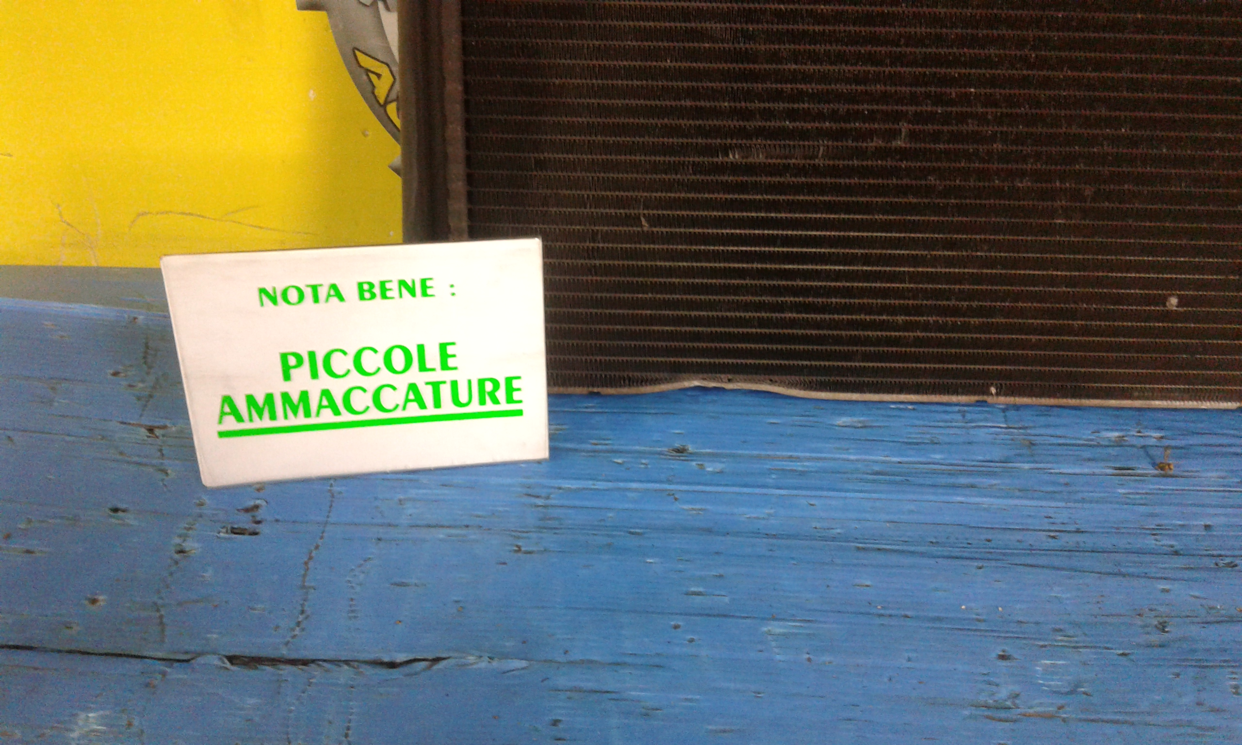 Radiatore acqua FIAT Idea 1 Serie