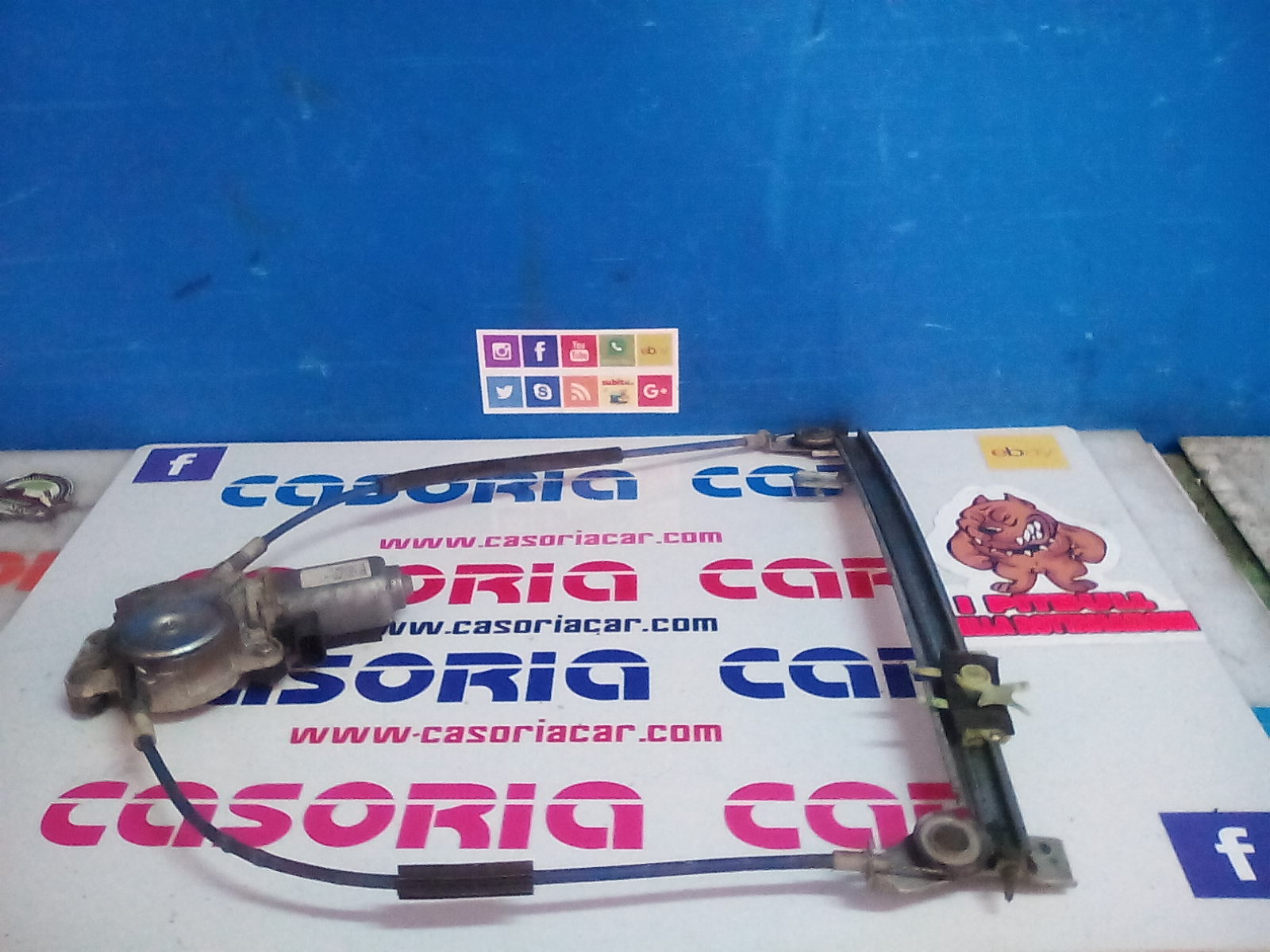 Cremagliera anteriore sinistra Guida LANCIA Y 2 Serie