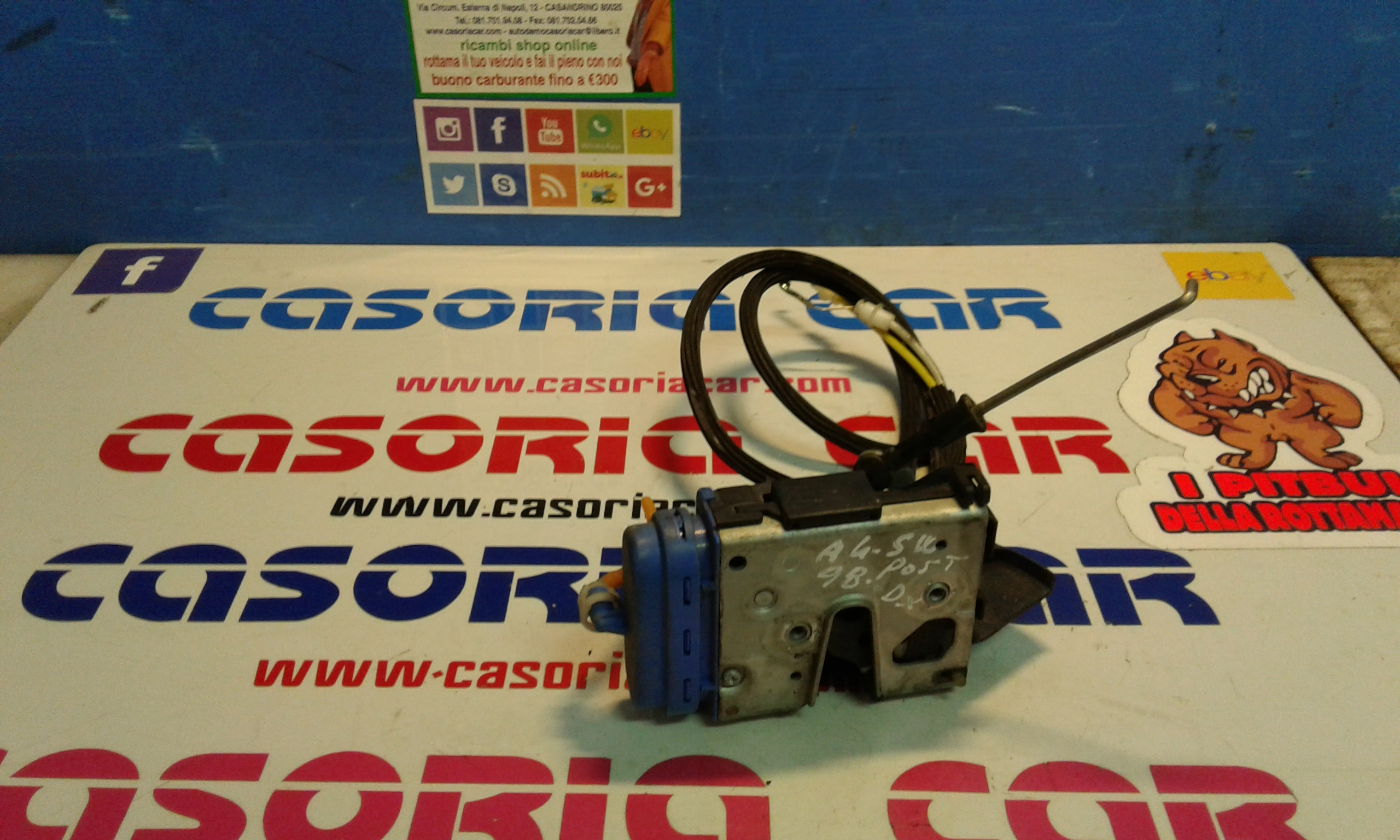 Serratura Posteriore destra AUDI A4 Avant 1 Serie