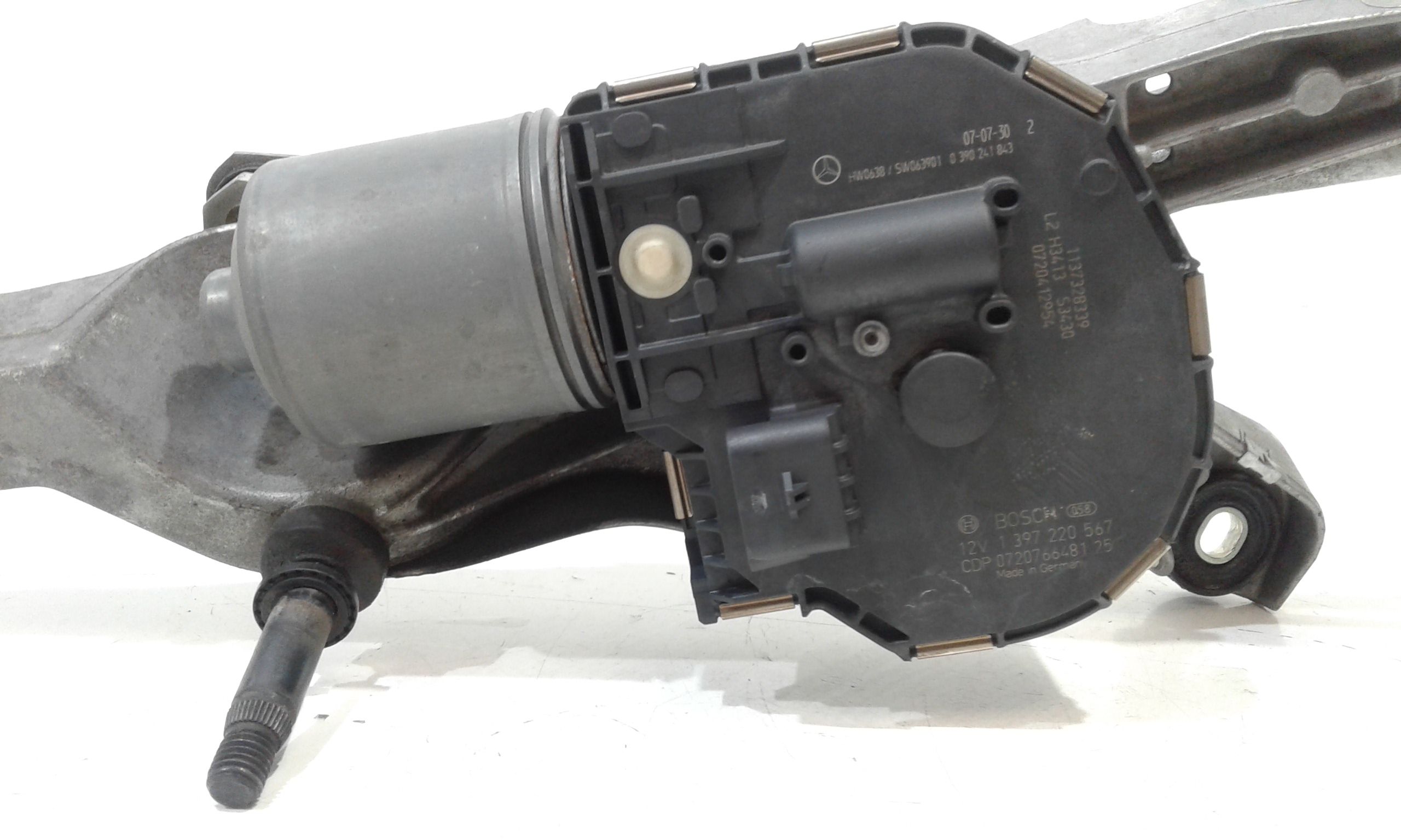 Motorino tergi ant completo di tandem MERCEDES Classe C Berlina W204