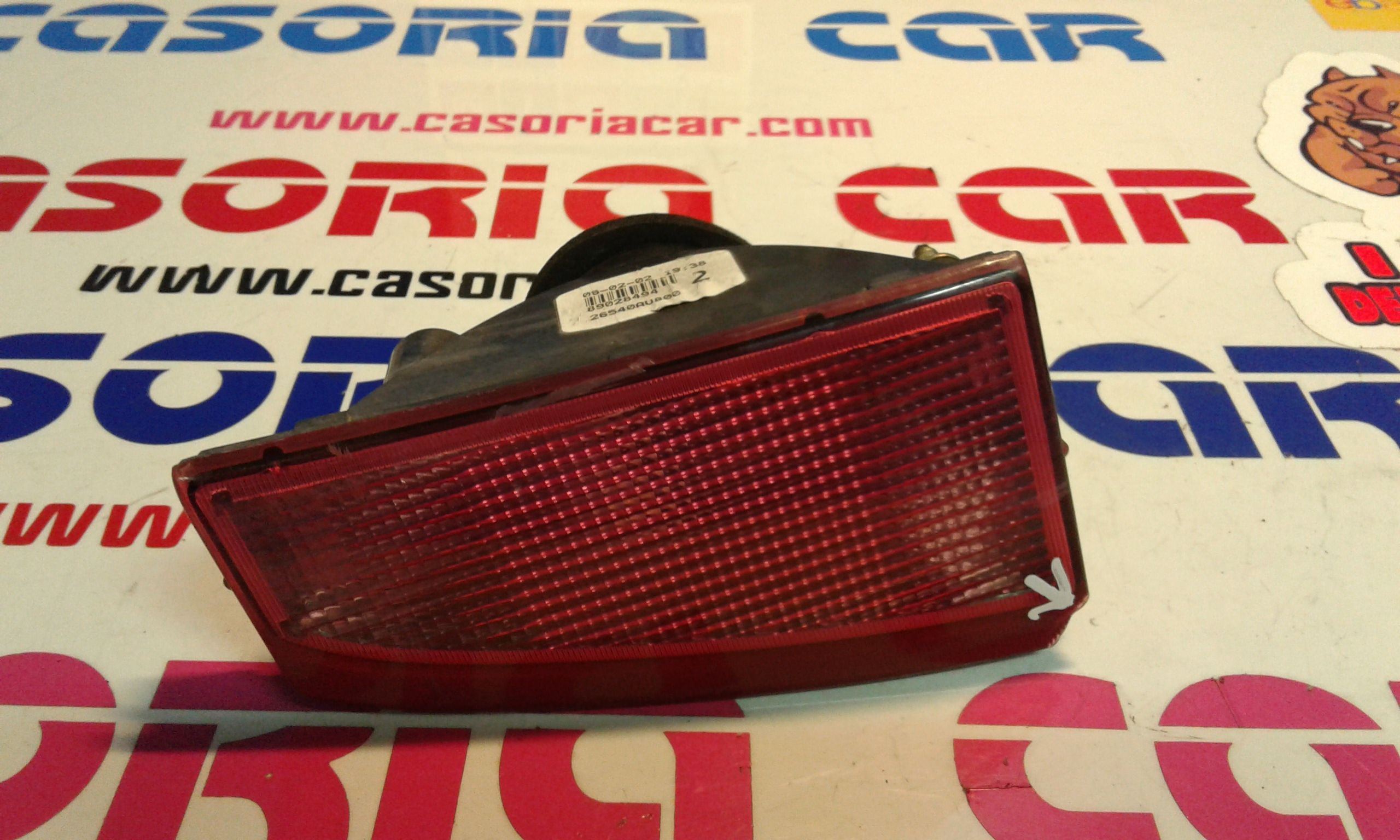 Stop Posteriore Destro Integrato nel Portello NISSAN Primera S. Wagon 2 Serie