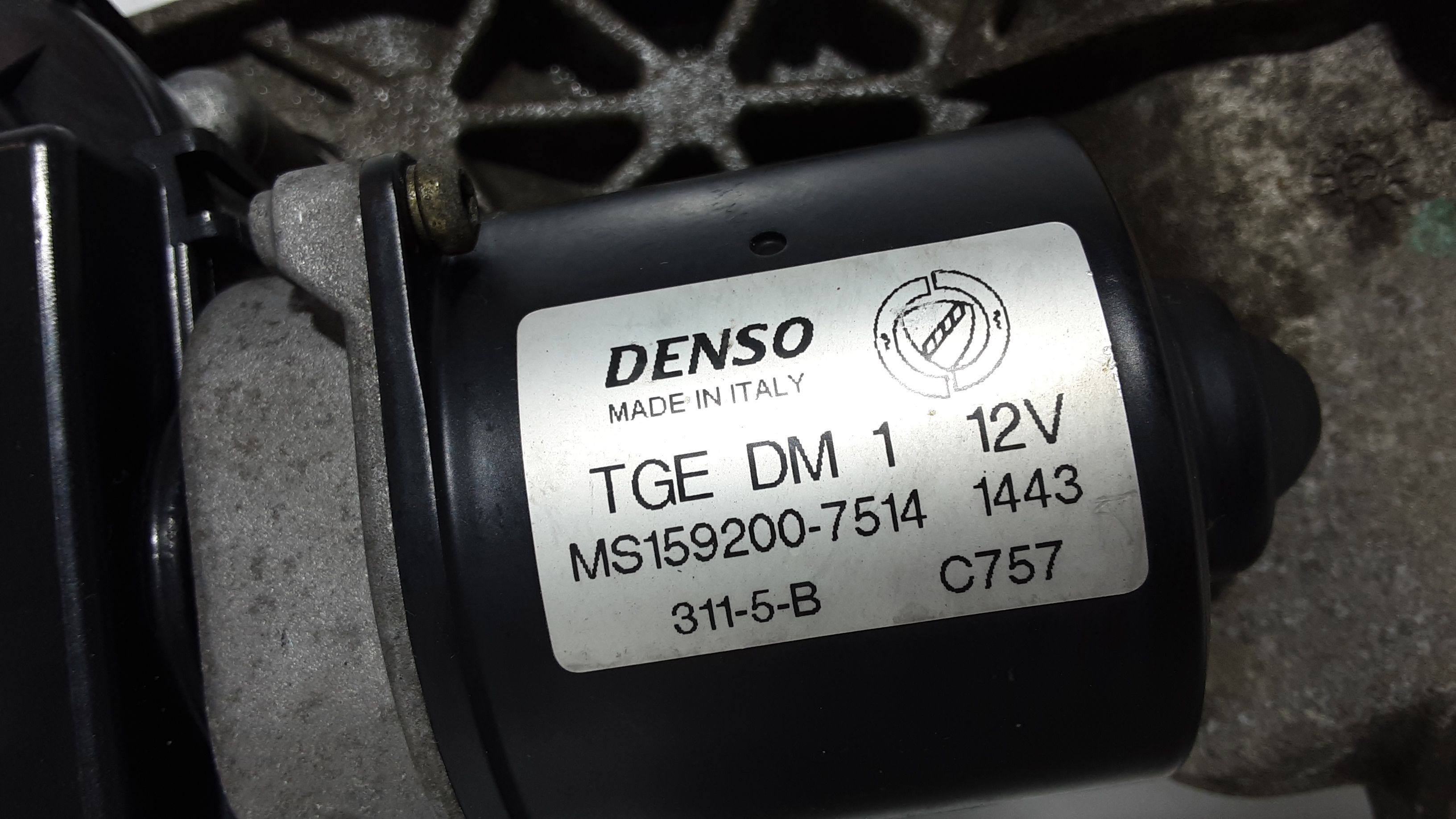 Motorino tergi ant completo di tandem FIAT Idea 1 Serie