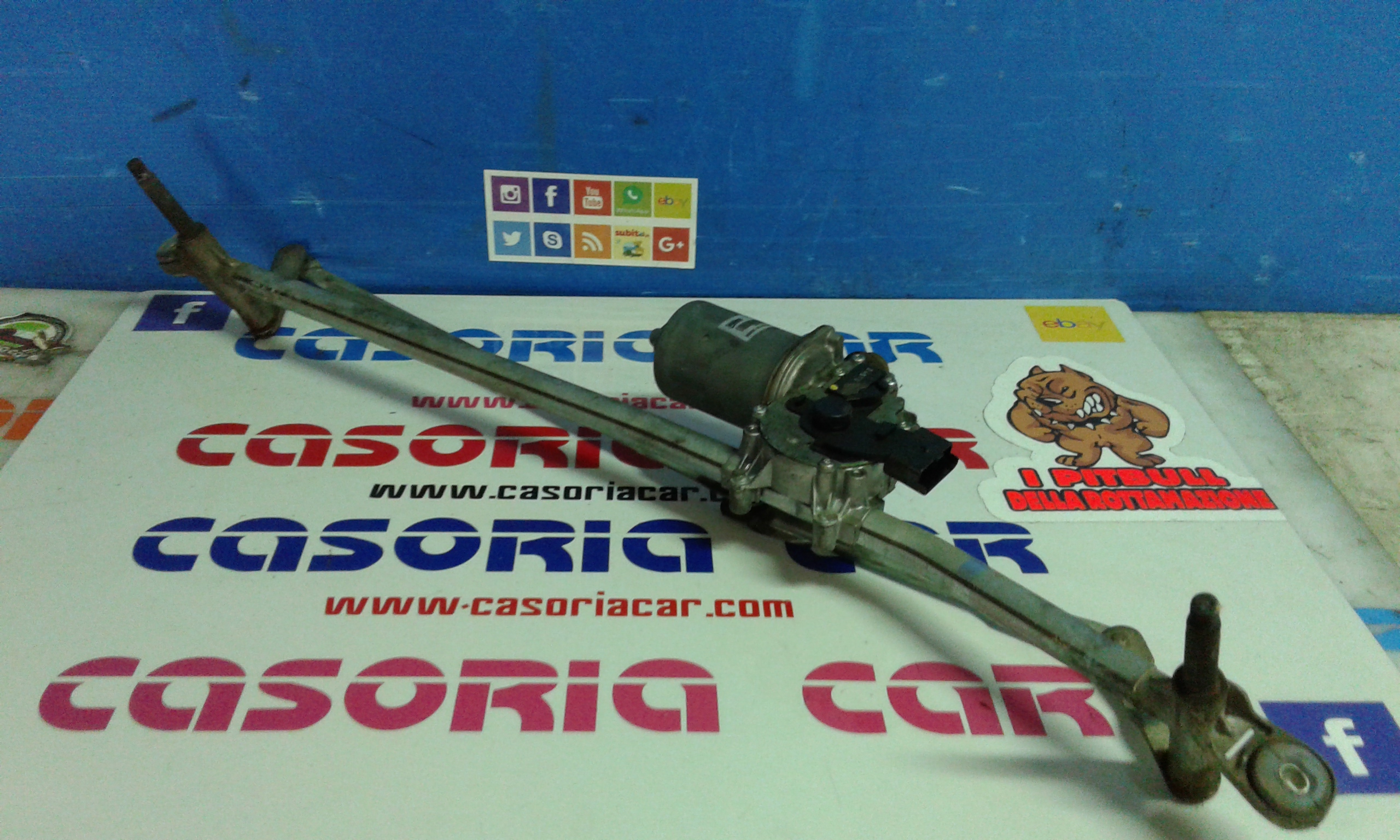 Motorino tergi ant completo di tandem RENAULT Master 4 Serie