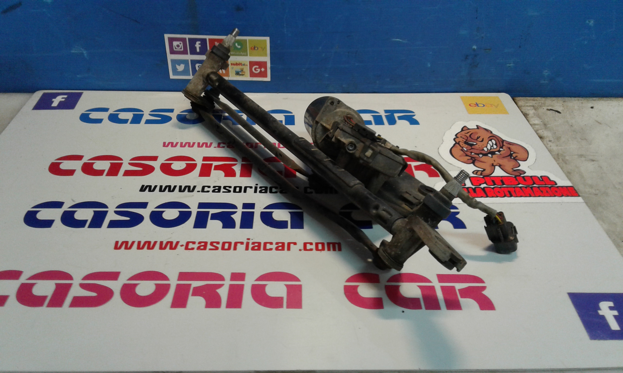 Motorino tergi ant completo di tandem HYUNDAI Matrix 1 Serie