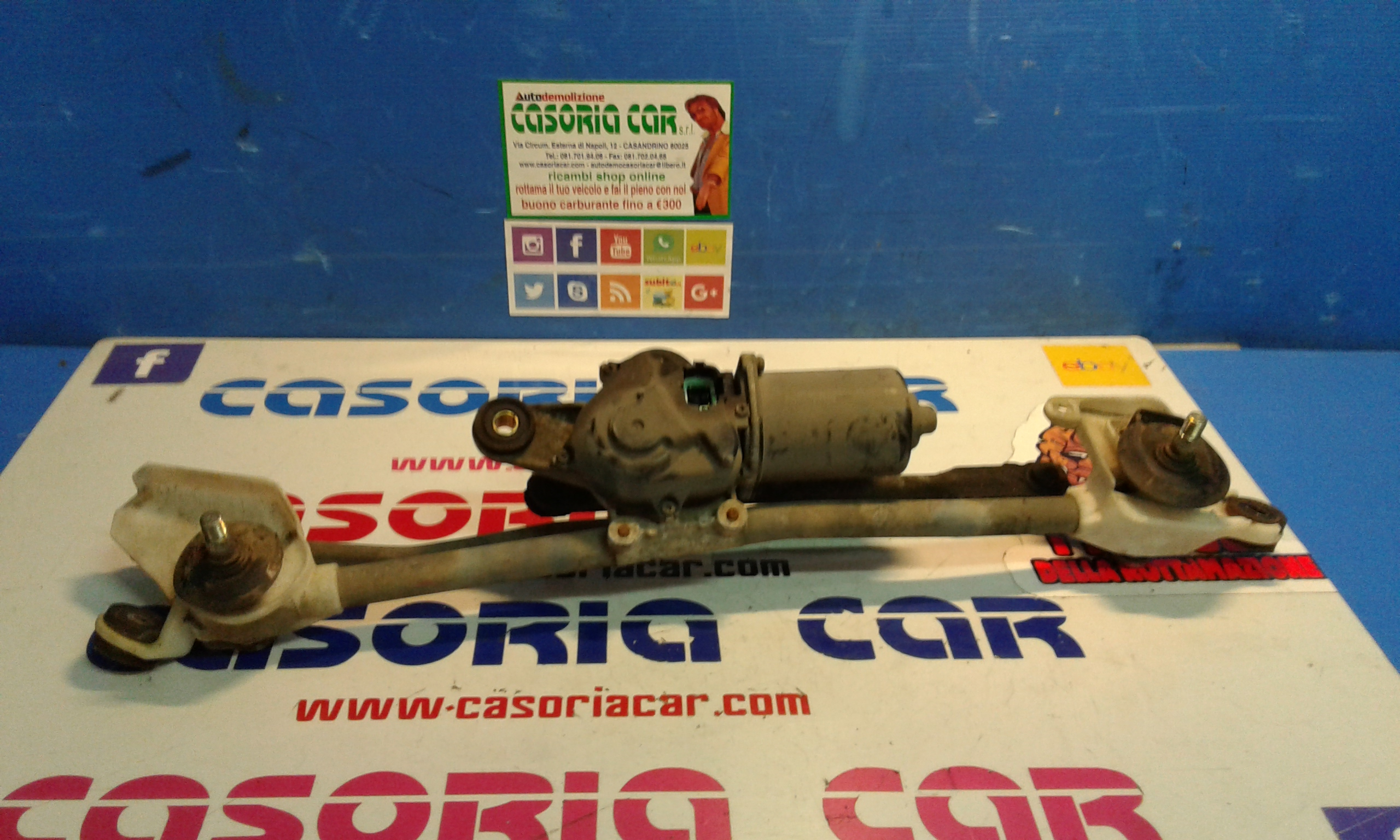 Motorino tergi ant completo di tandem NISSAN Micra 4 Serie