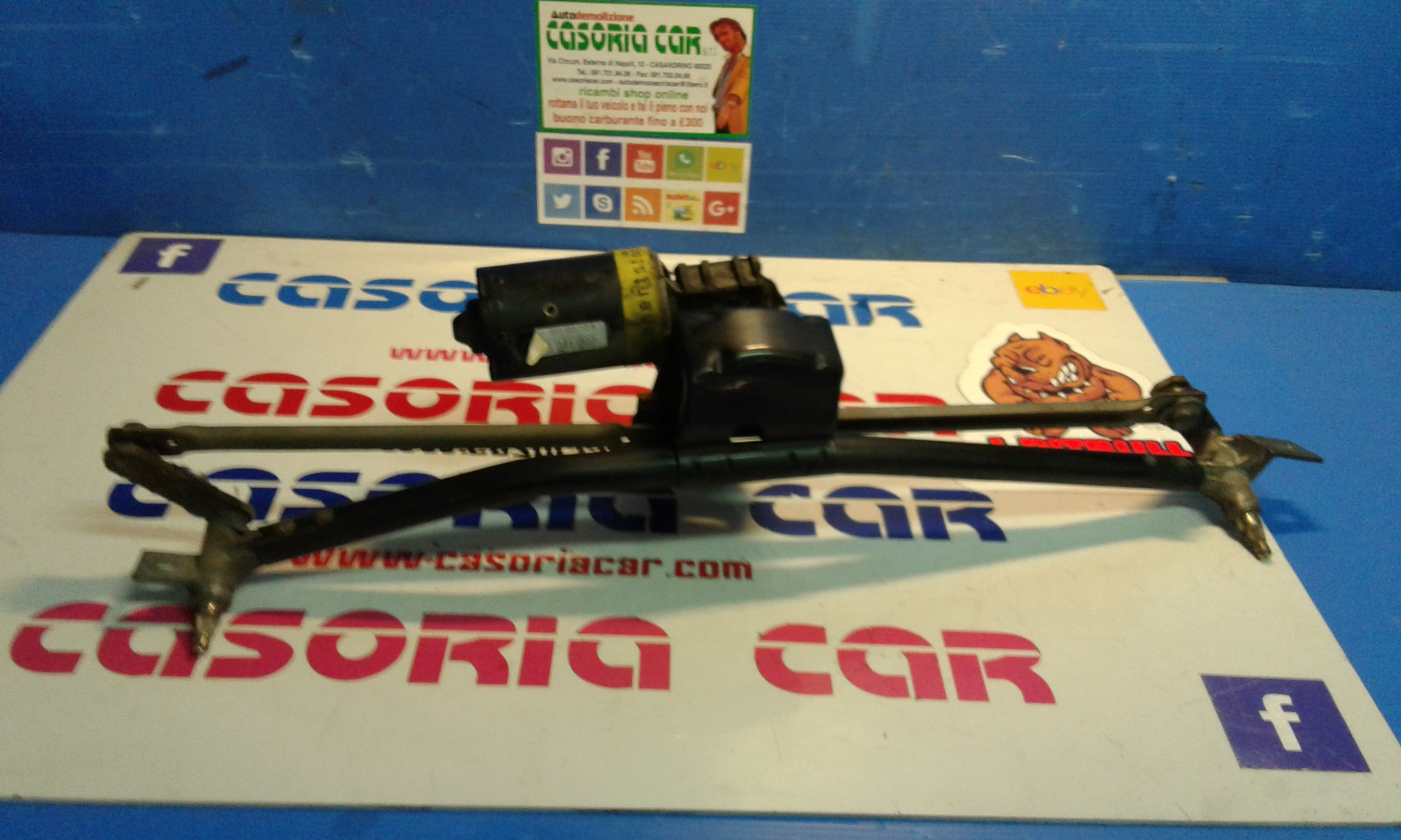 Motorino tergi ant completo di tandem AUDI 80 Berlina