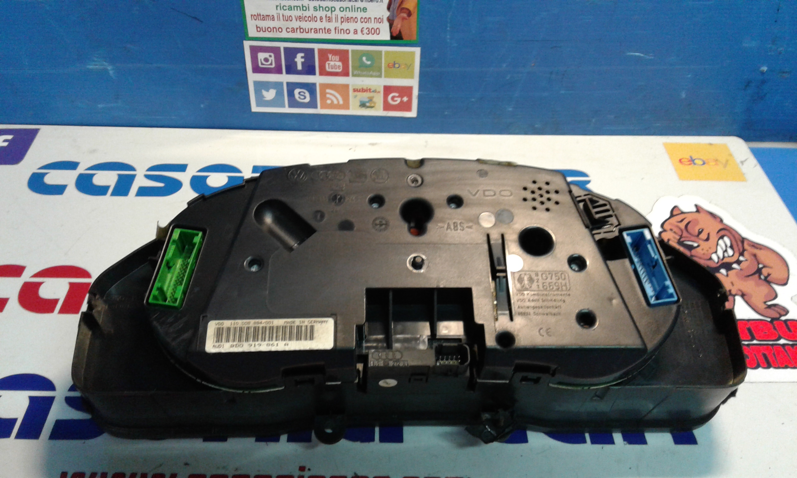 Quadro Strumenti AUDI A4 Avant 1 Serie