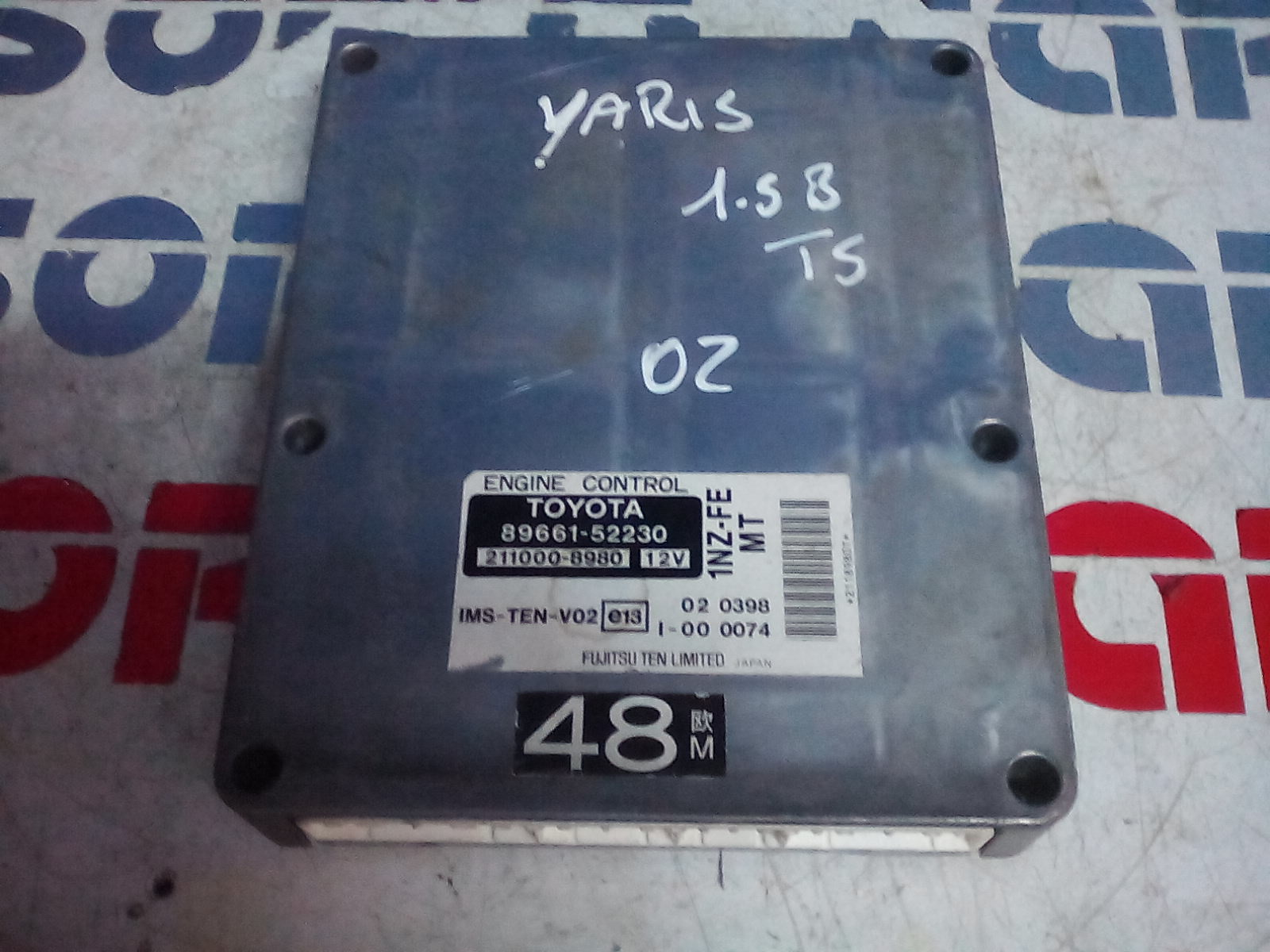 Centralina motore TOYOTA Yaris 1 Serie