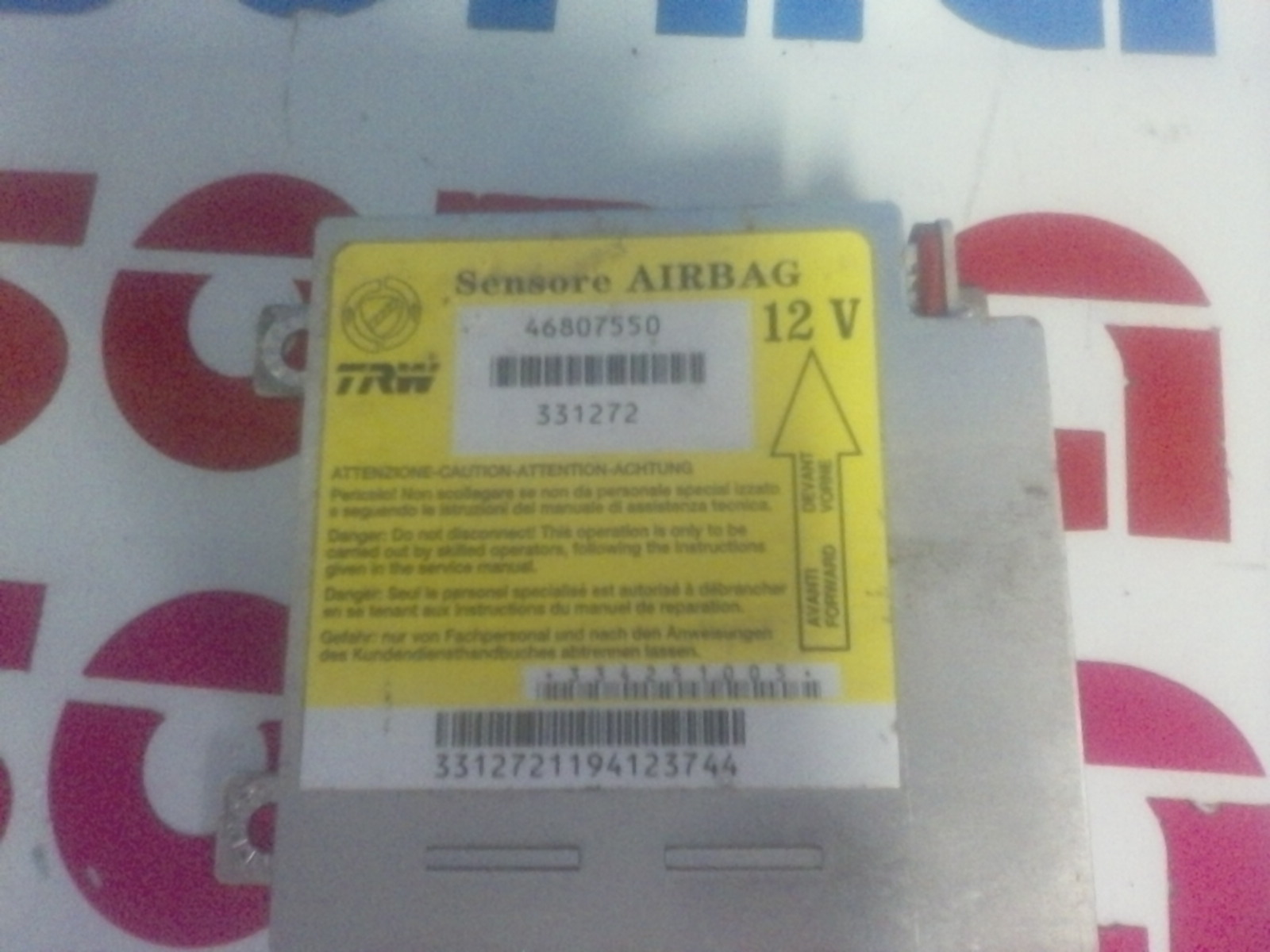 Centralina Airbag FIAT Panda 2 Serie