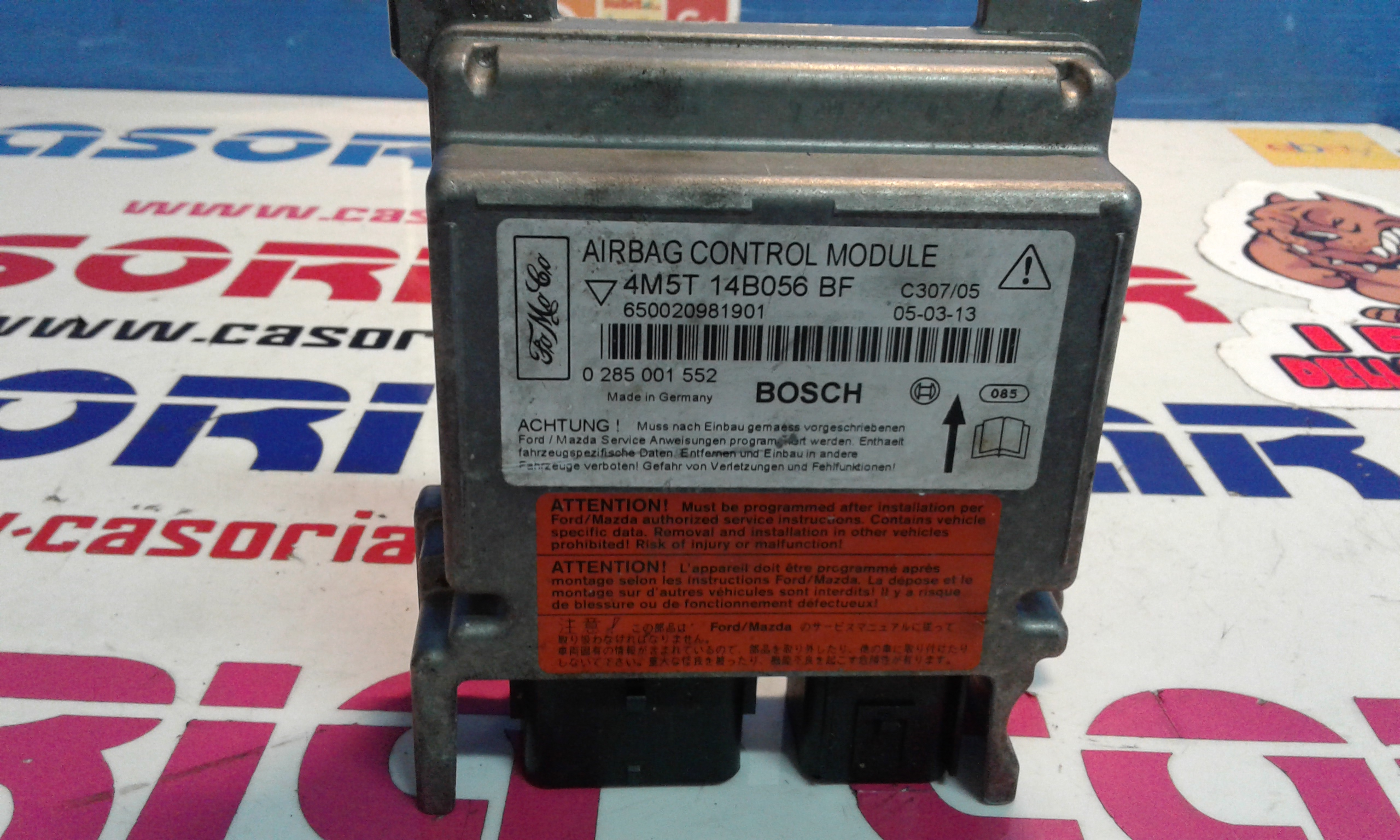 Centralina Airbag FORD Focus S. Wagon 3 Serie