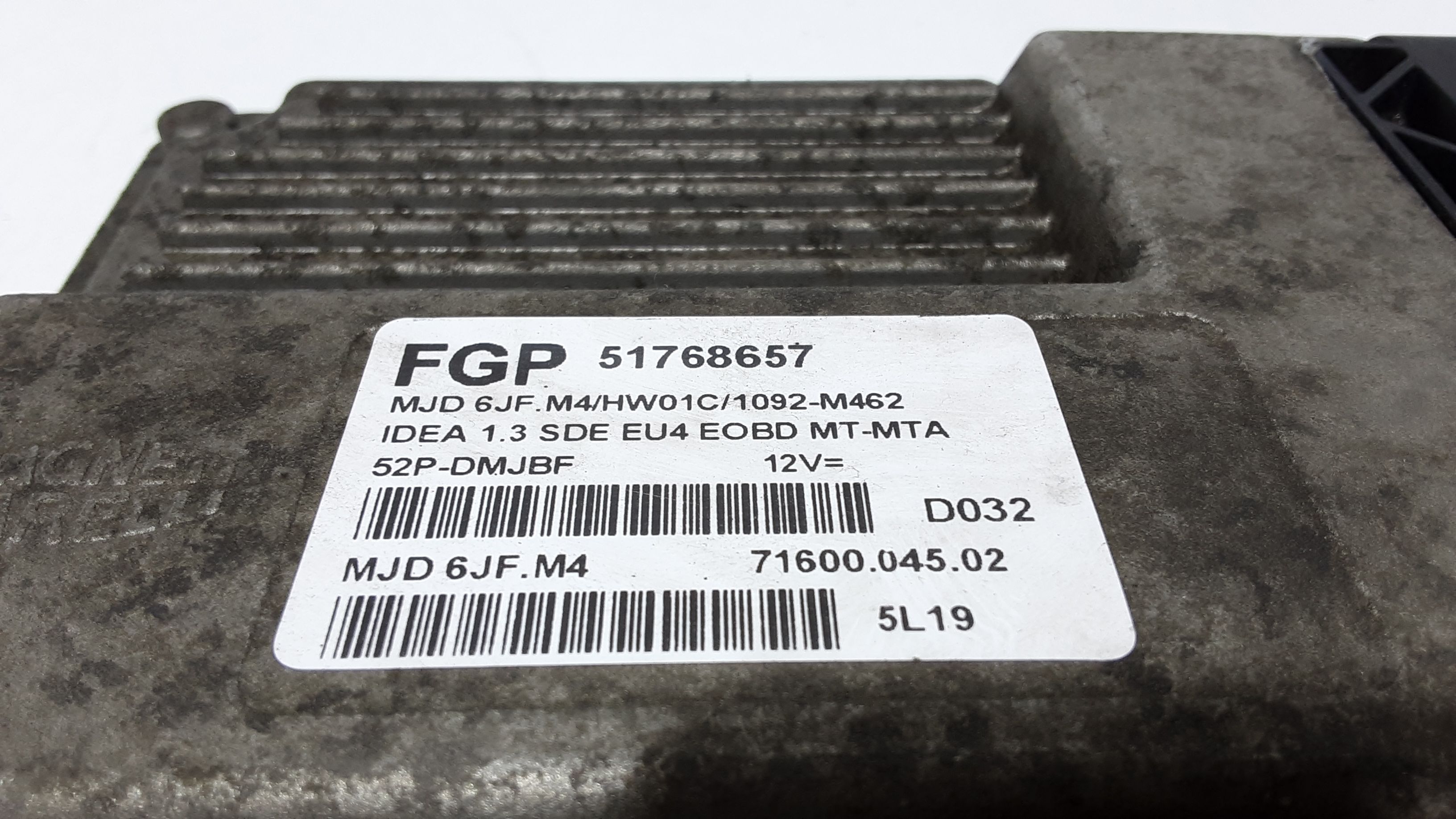 Centralina motore FIAT Idea 1 Serie