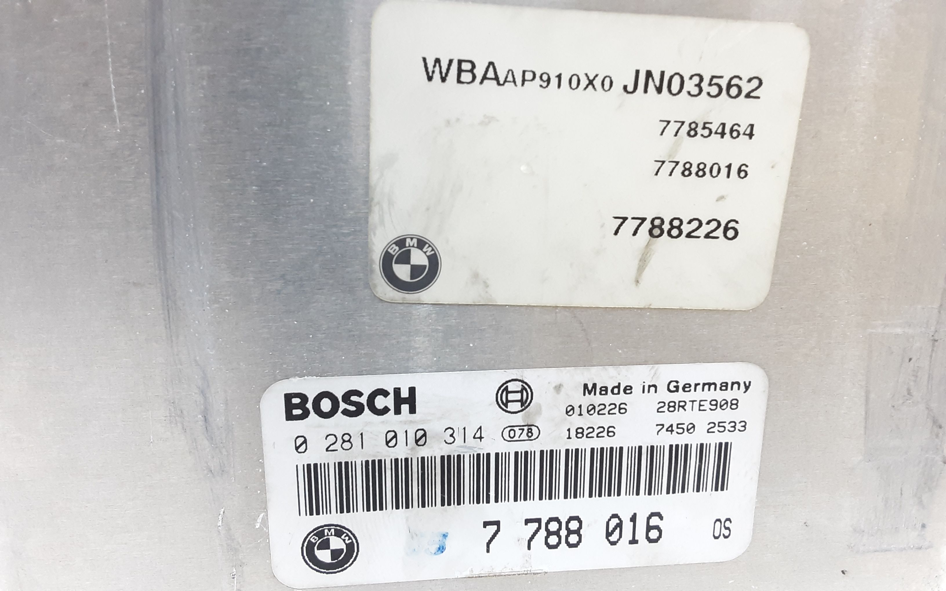 Centralina motore BMW Serie 3 E46 Berlina 2 Serie