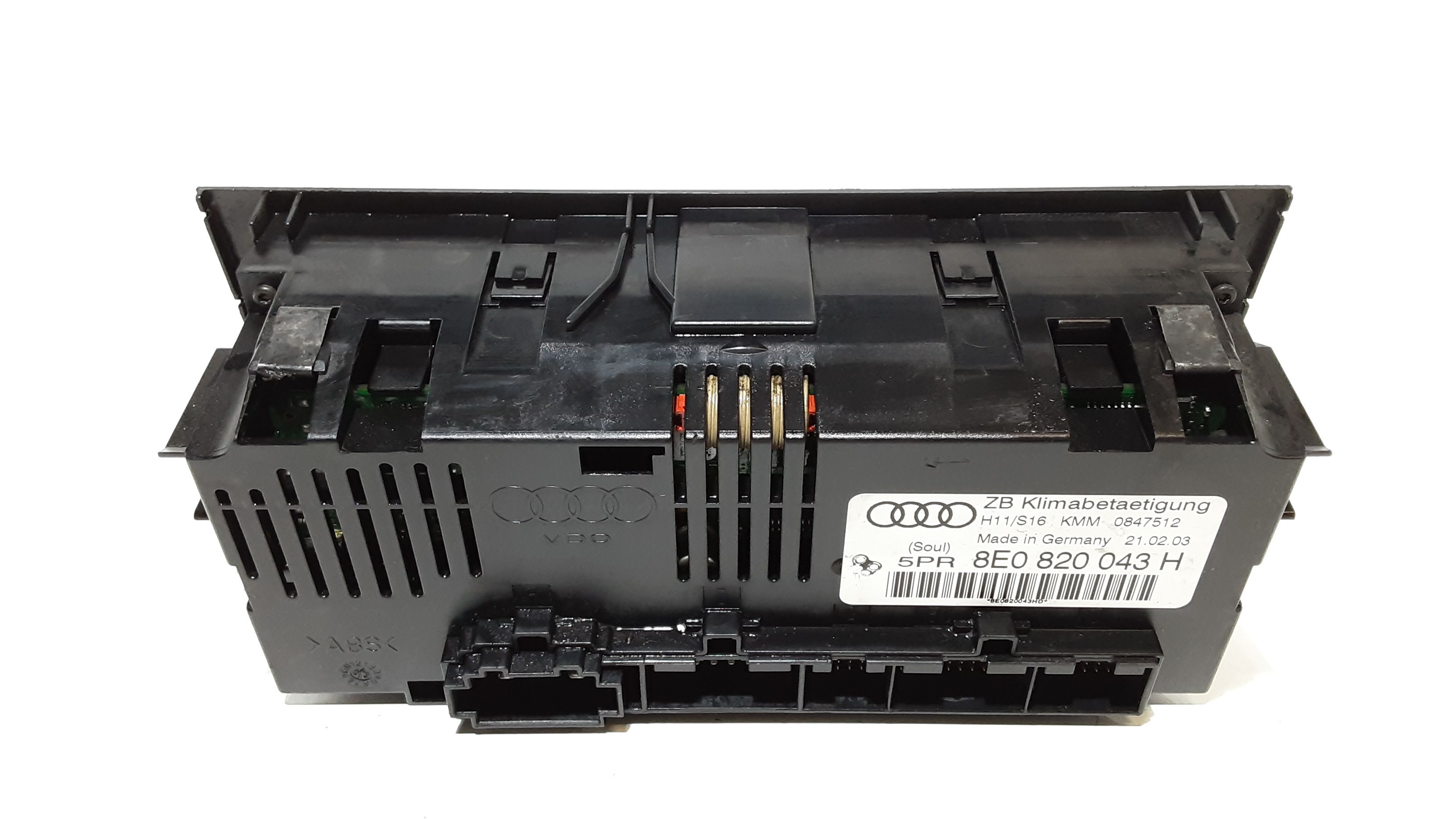 Comandi Clima AUDI A4 Berlina (8E)  Serie