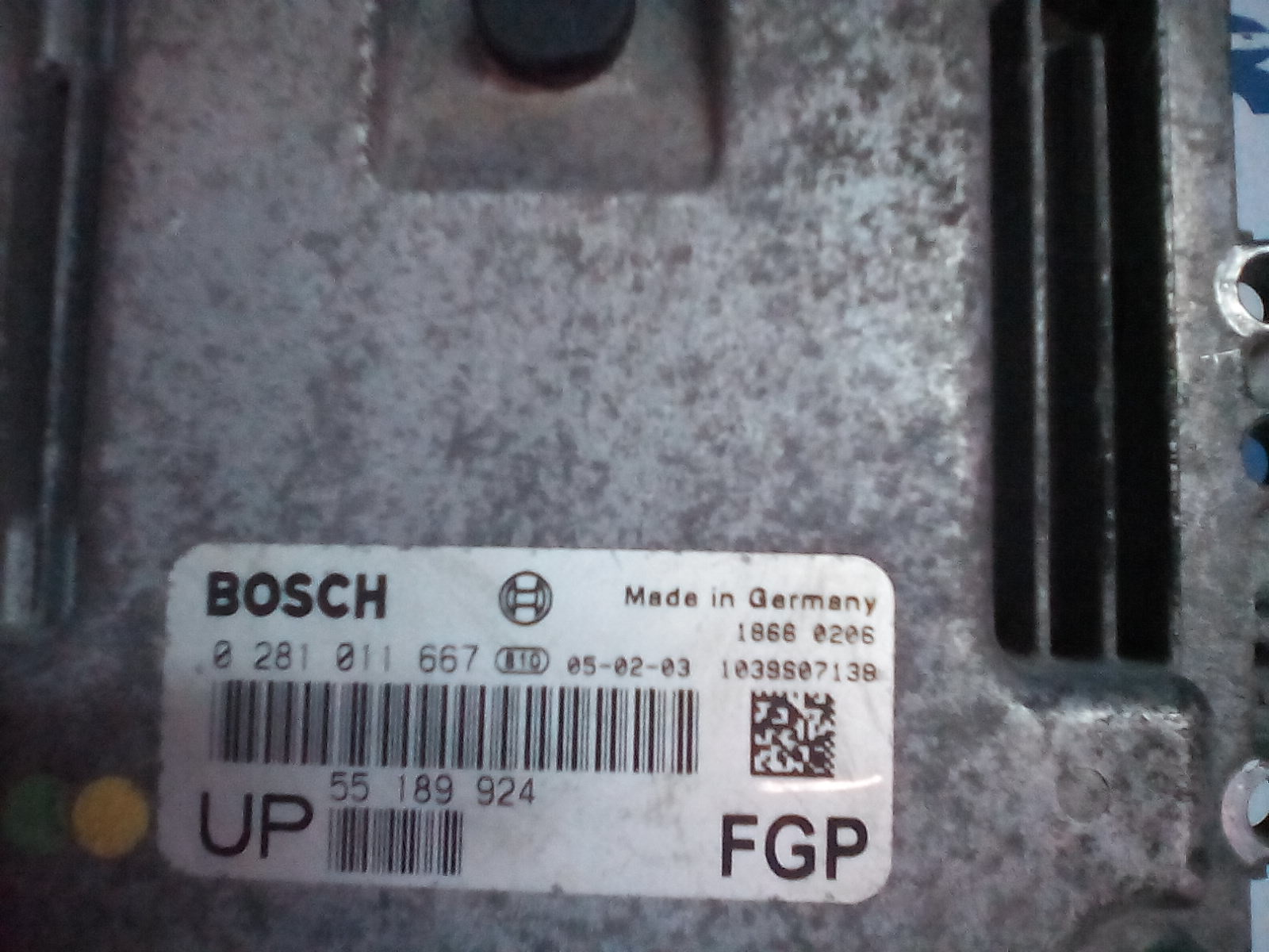 Centralina motore OPEL Astra H Berlina