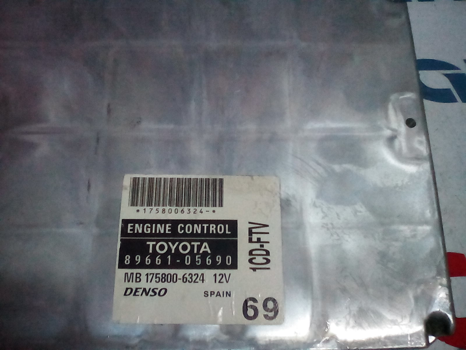 Centralina motore TOYOTA Avensis S. Wagon 2 Serie