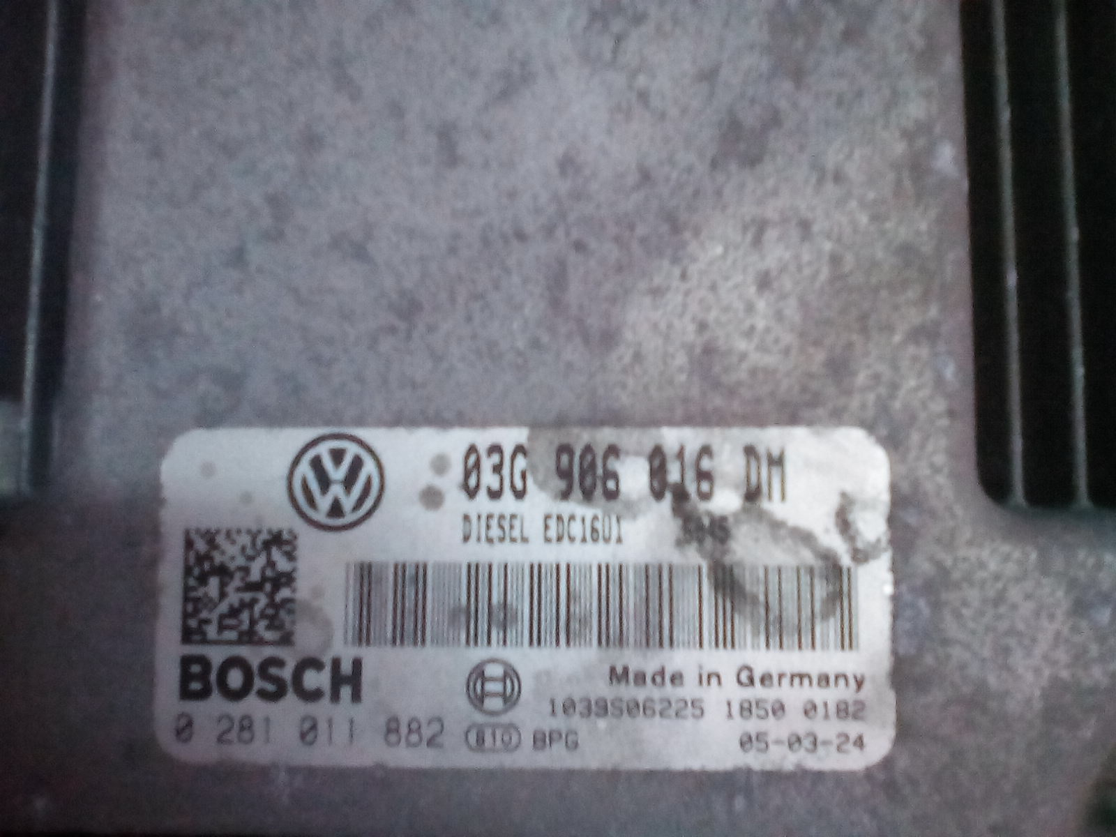 Centralina motore VOLKSWAGEN Caddy 3 Serie