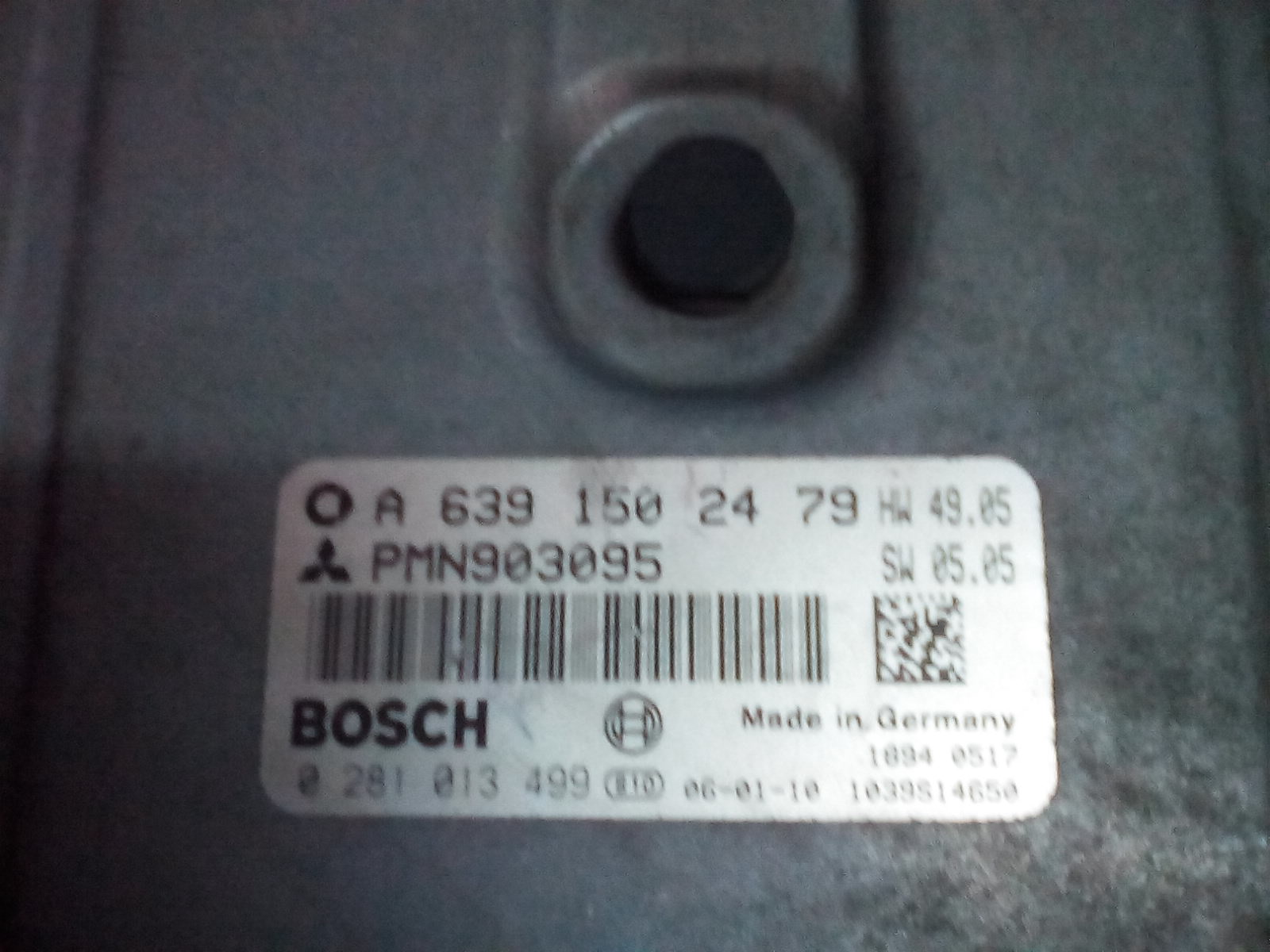 Centralina motore SMART Forfour 1� Serie