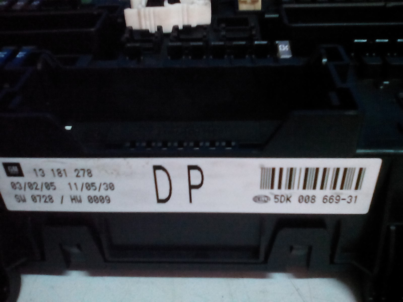 Body Computer OPEL Astra H Berlina