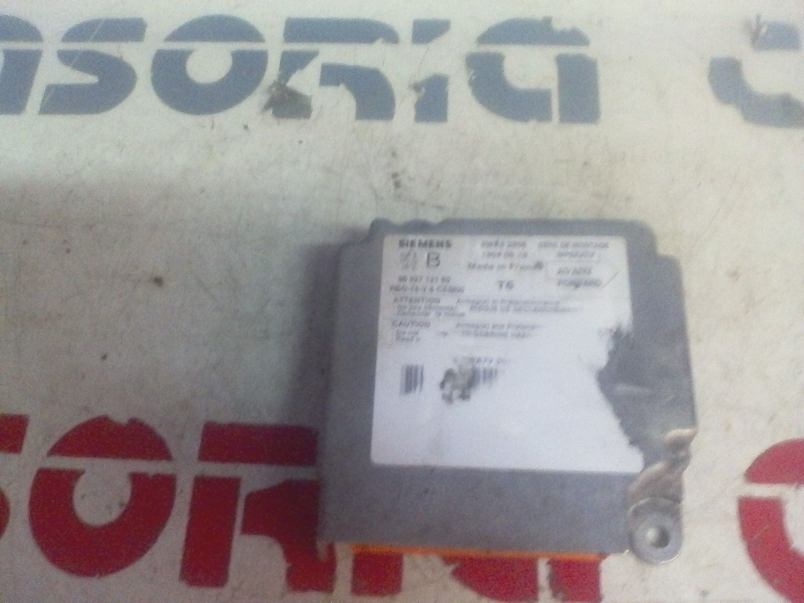 Centralina Airbag PEUGEOT 307 Berlina