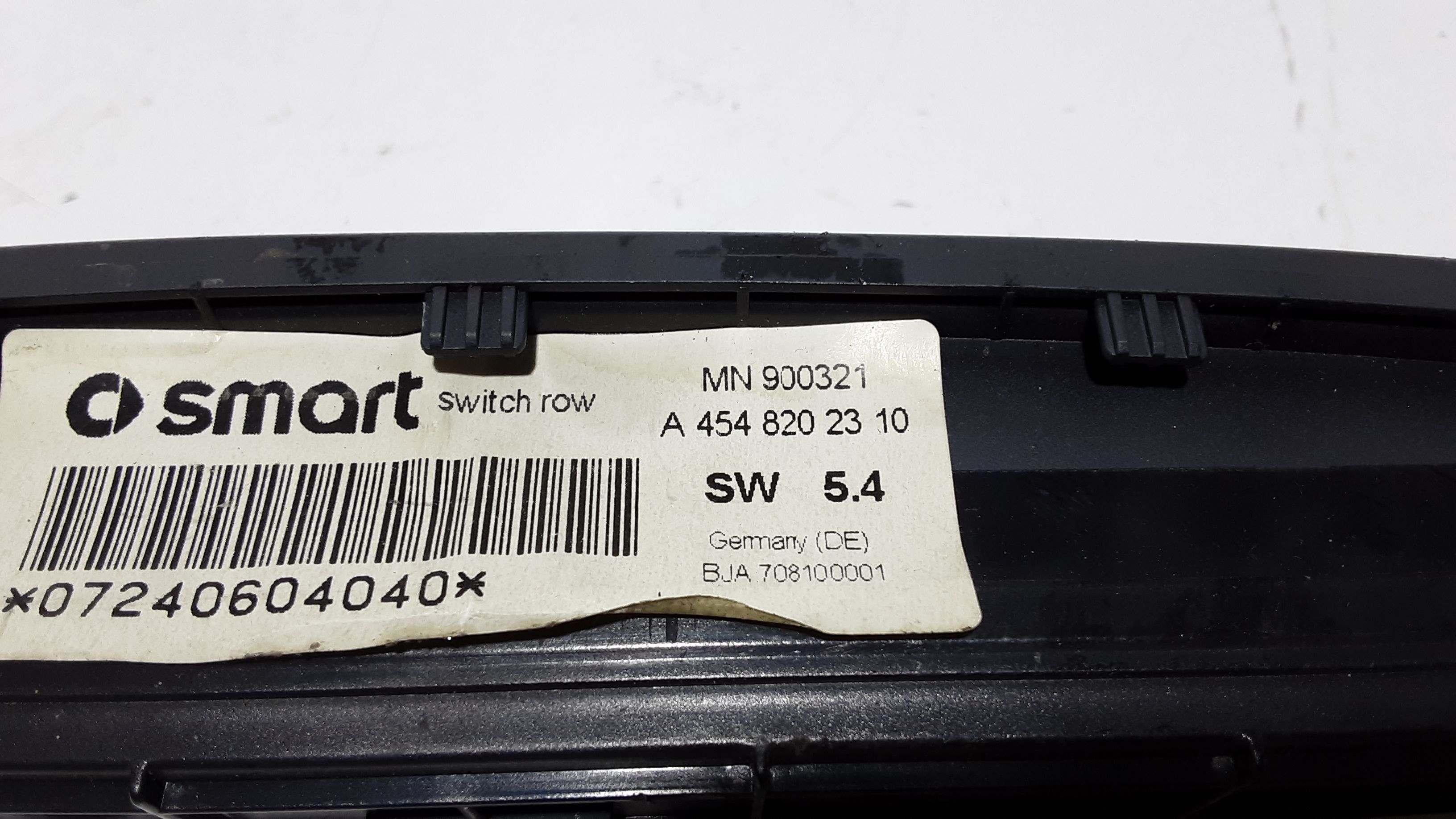 Pulsantiera Centrale SMART Forfour 1 Serie