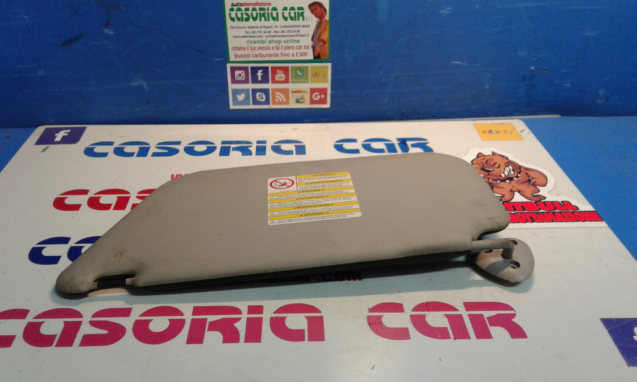 Parasole Lato Passeggero FORD Transit Connect 1 Serie