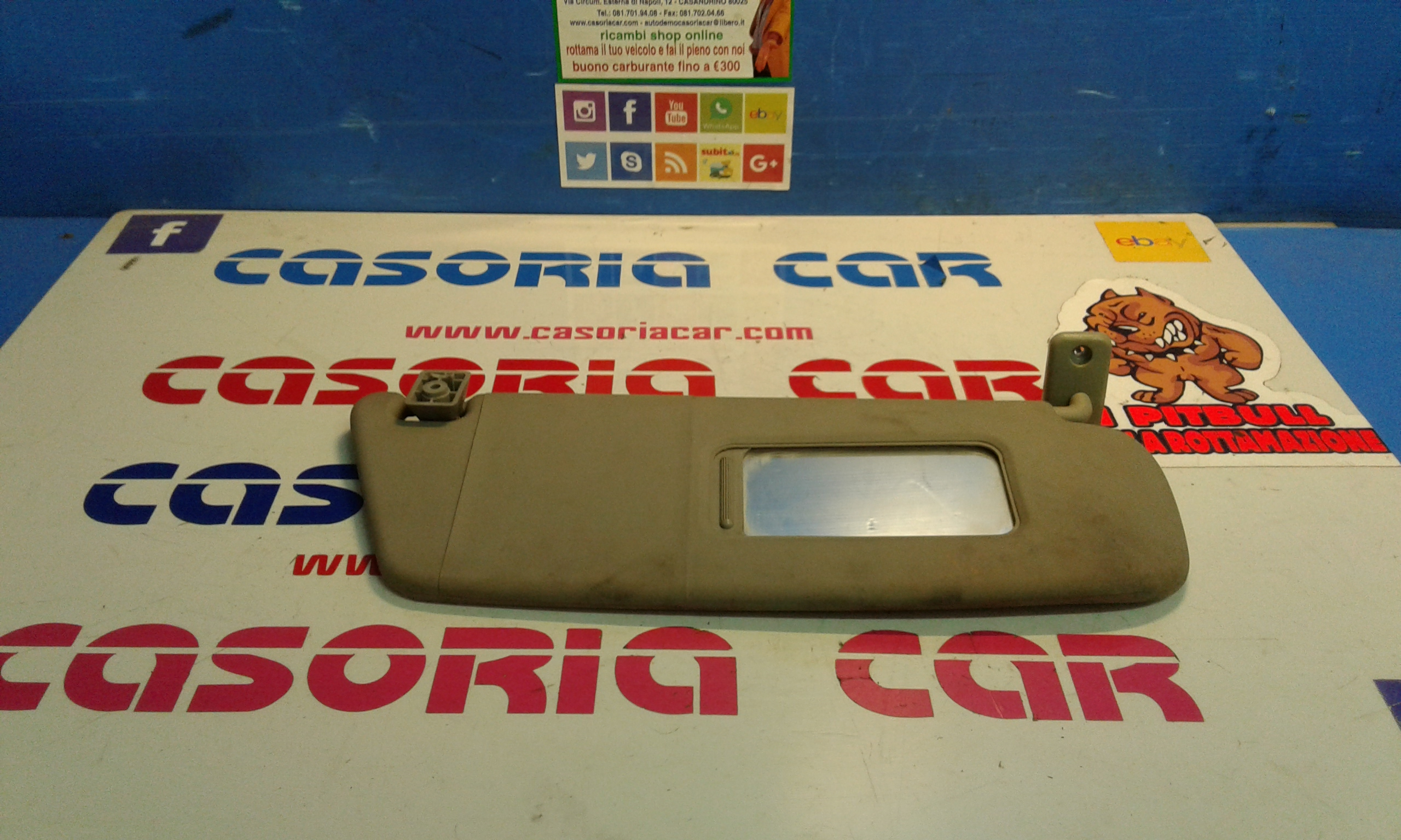 Parasole Lato Passeggero OPEL Meriva 1 Serie