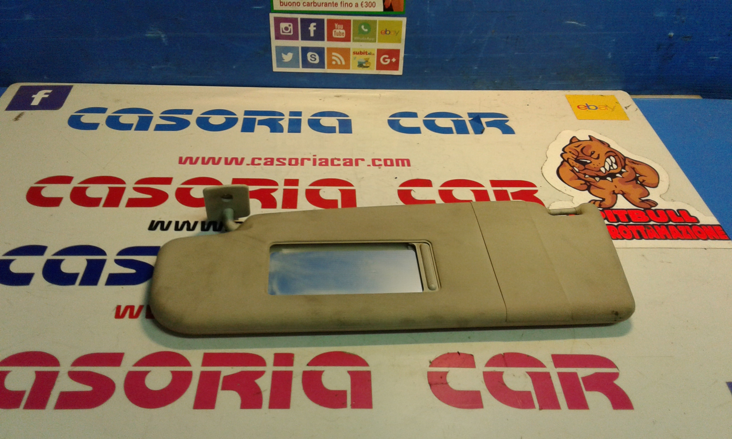 Parasole anteriore Lato Guida VOLKSWAGEN Polo 4 Serie