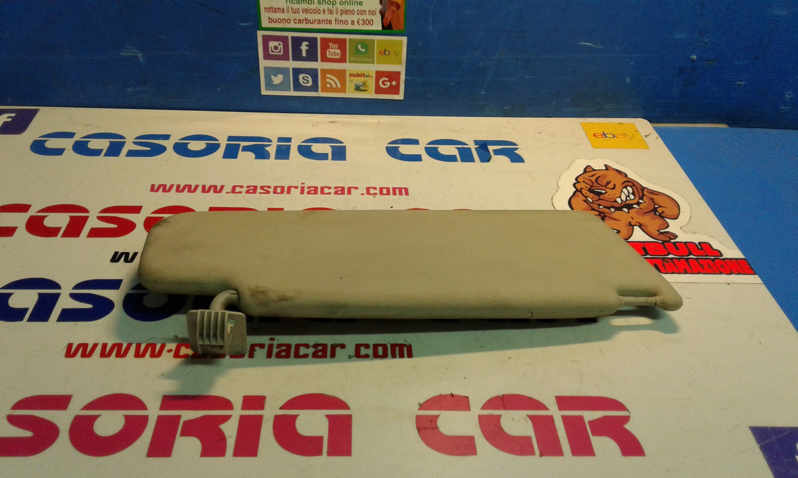 Parasole anteriore Lato Guida VOLKSWAGEN Polo 4 Serie