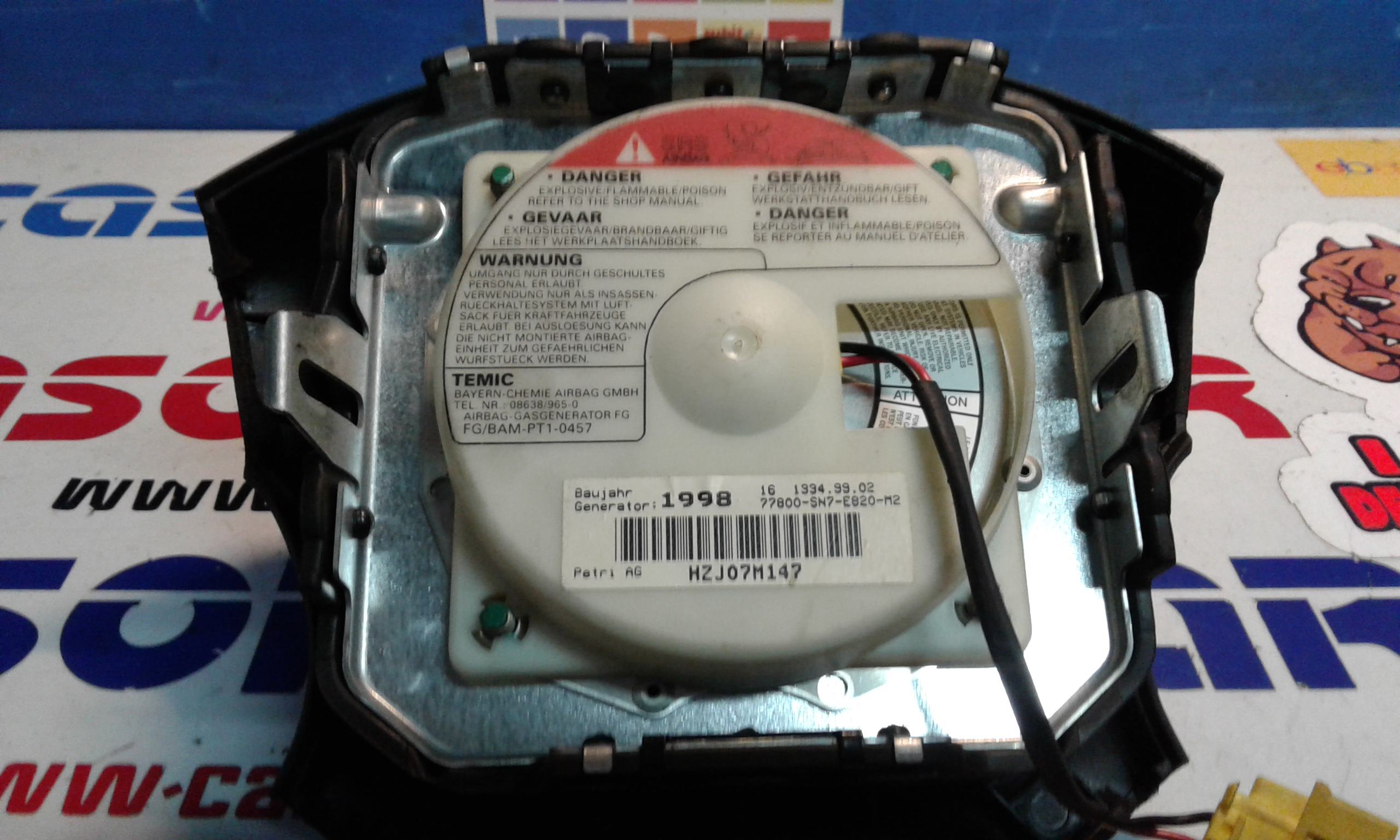 Airbag Volante HONDA Civic Berlina 5P