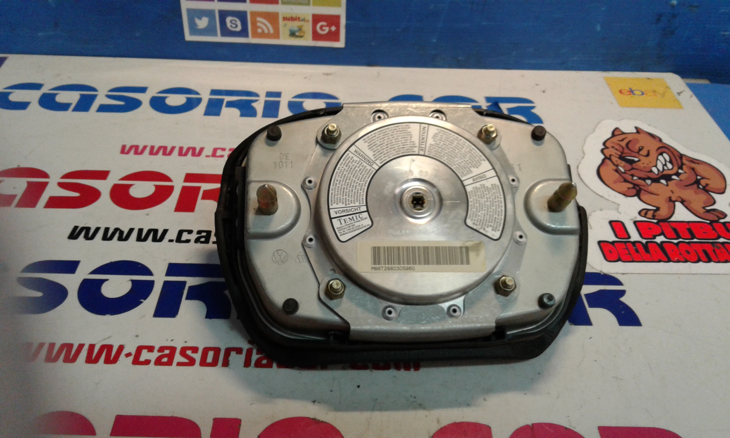 Airbag Volante VOLKSWAGEN Passat Berlina 2 Serie