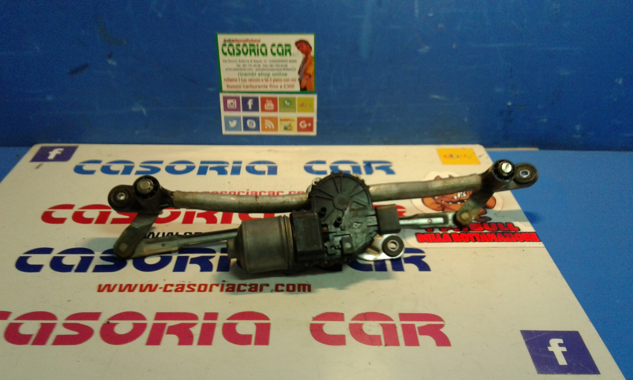 Motorino tergi ant completo di tandem FIAT Croma 2 Serie