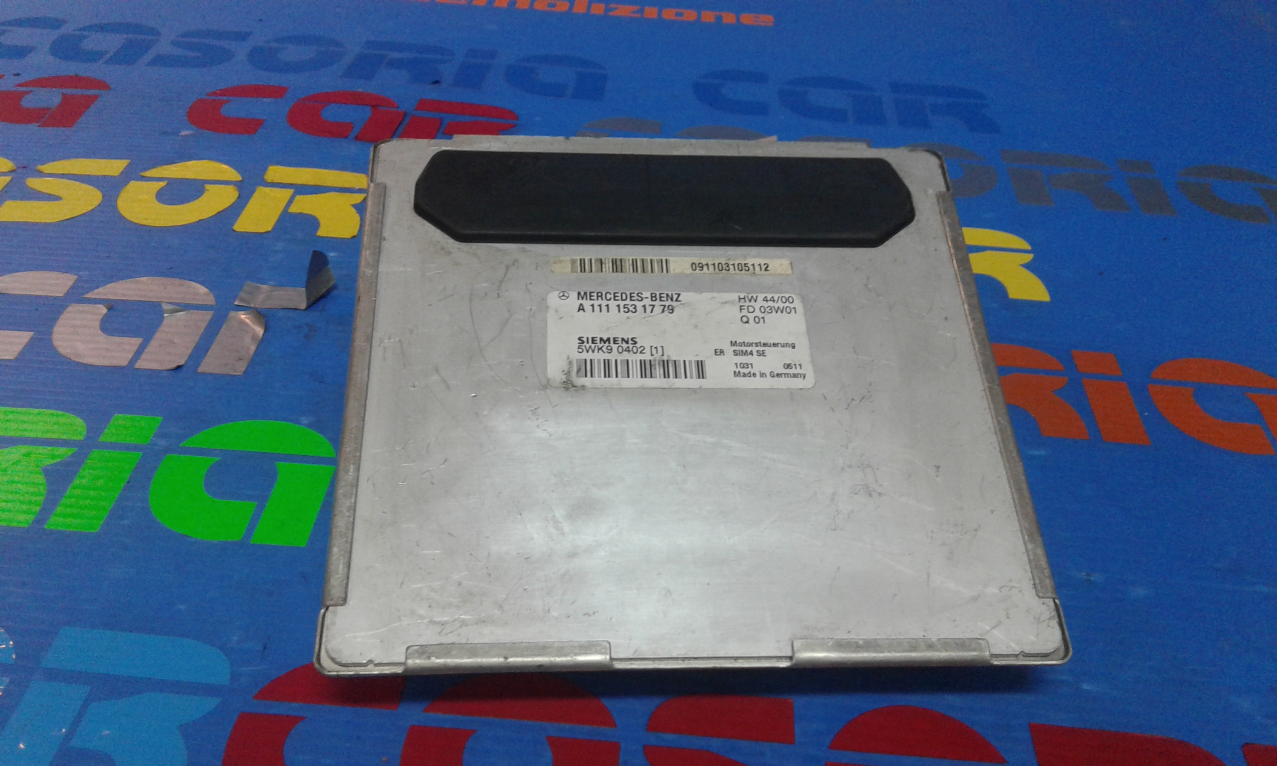 Centralina motore MERCEDES Classe C Berlina W203