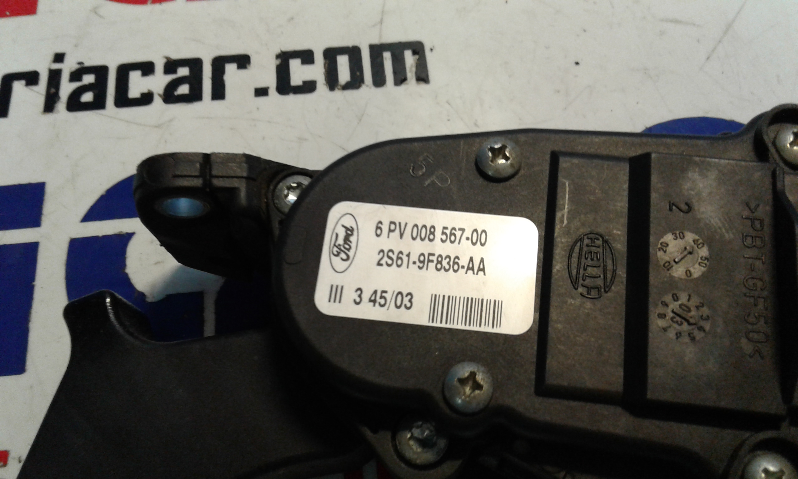 Pedale acceleratore FORD Fiesta 4 Serie