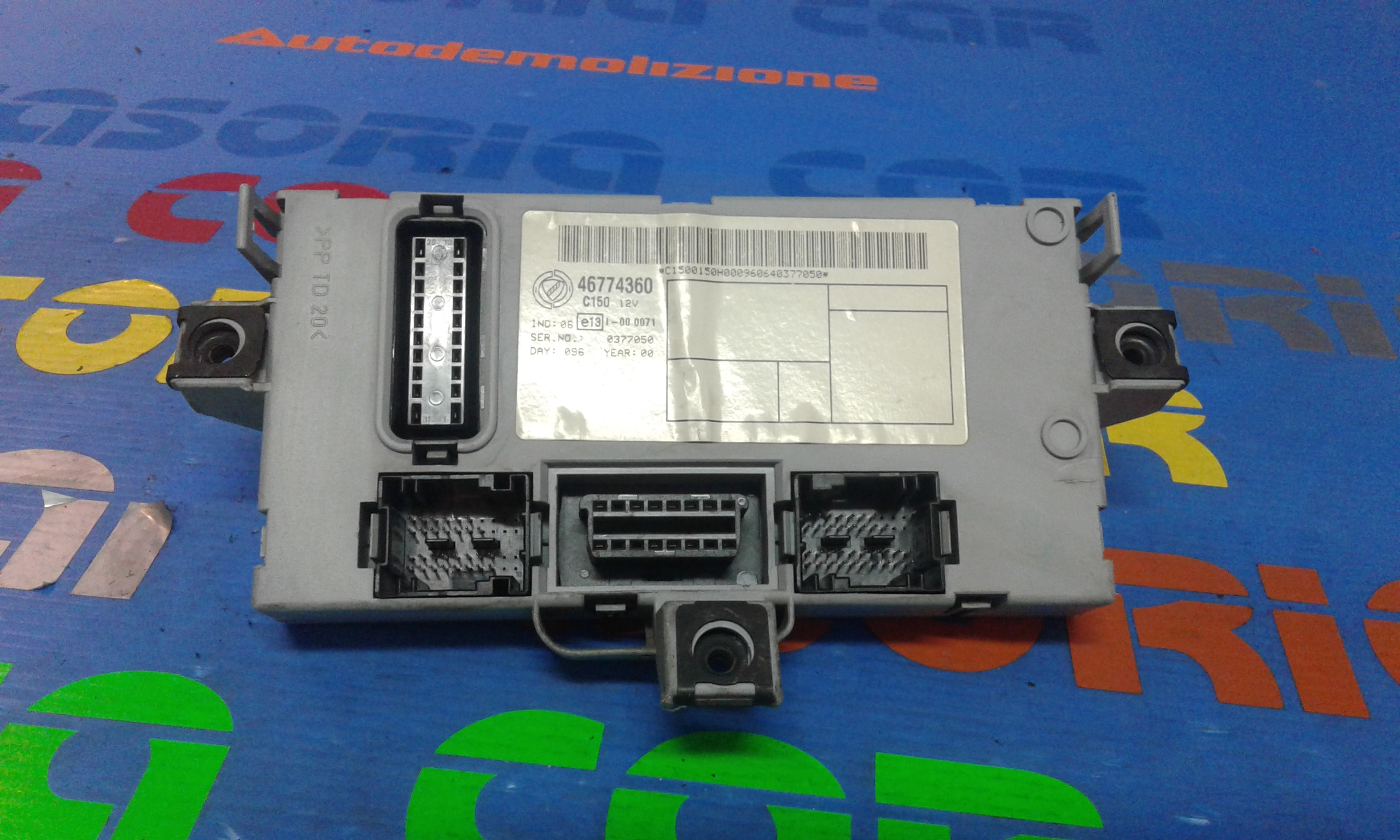 Body Computer FIAT Punto Berlina 5P 2 Serie