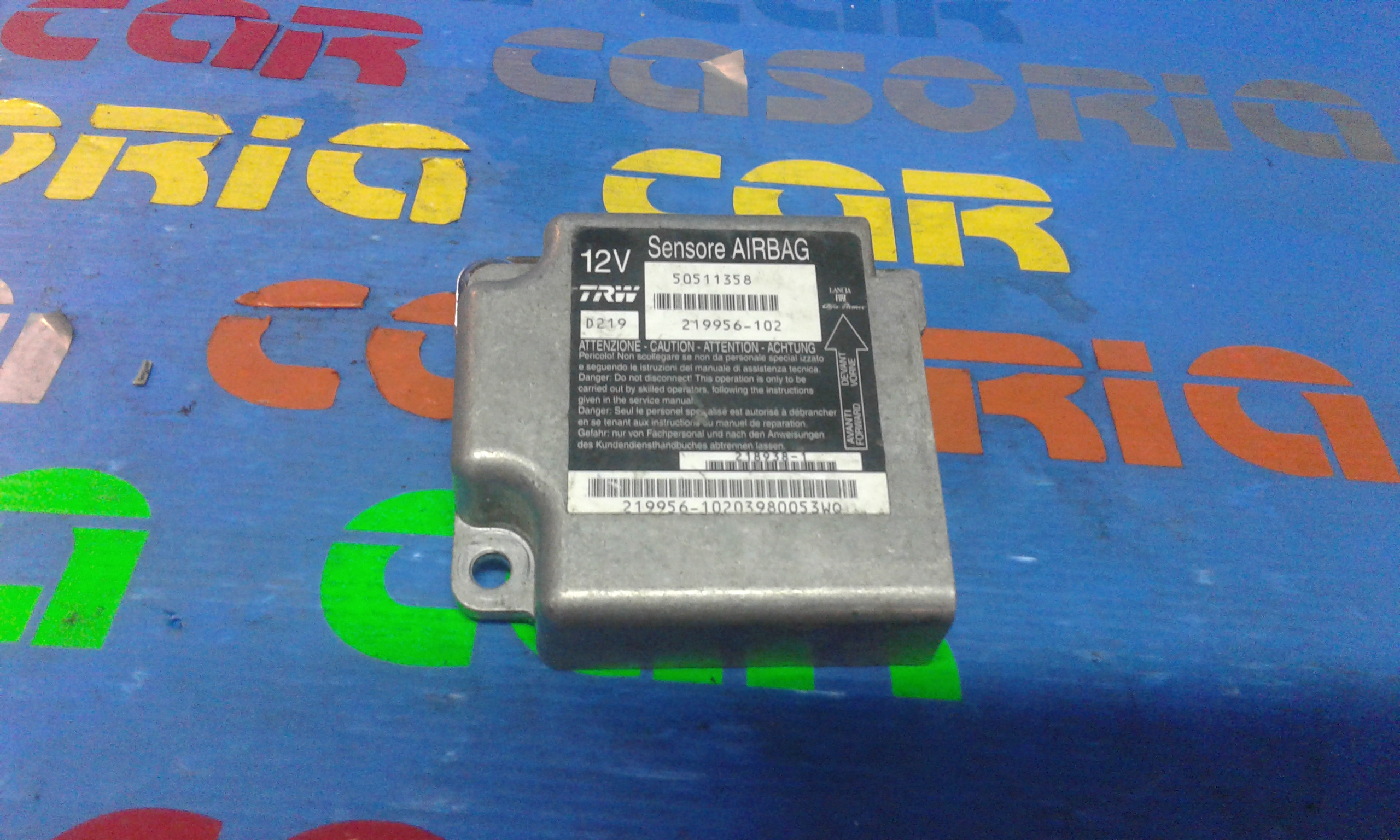 Centralina Airbag FIAT Panda 2 Serie