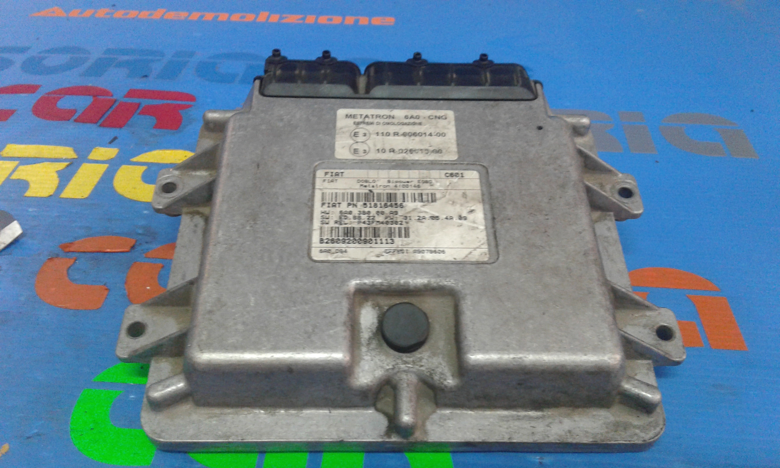 Centralina Metano FIAT Dobl 2 Serie