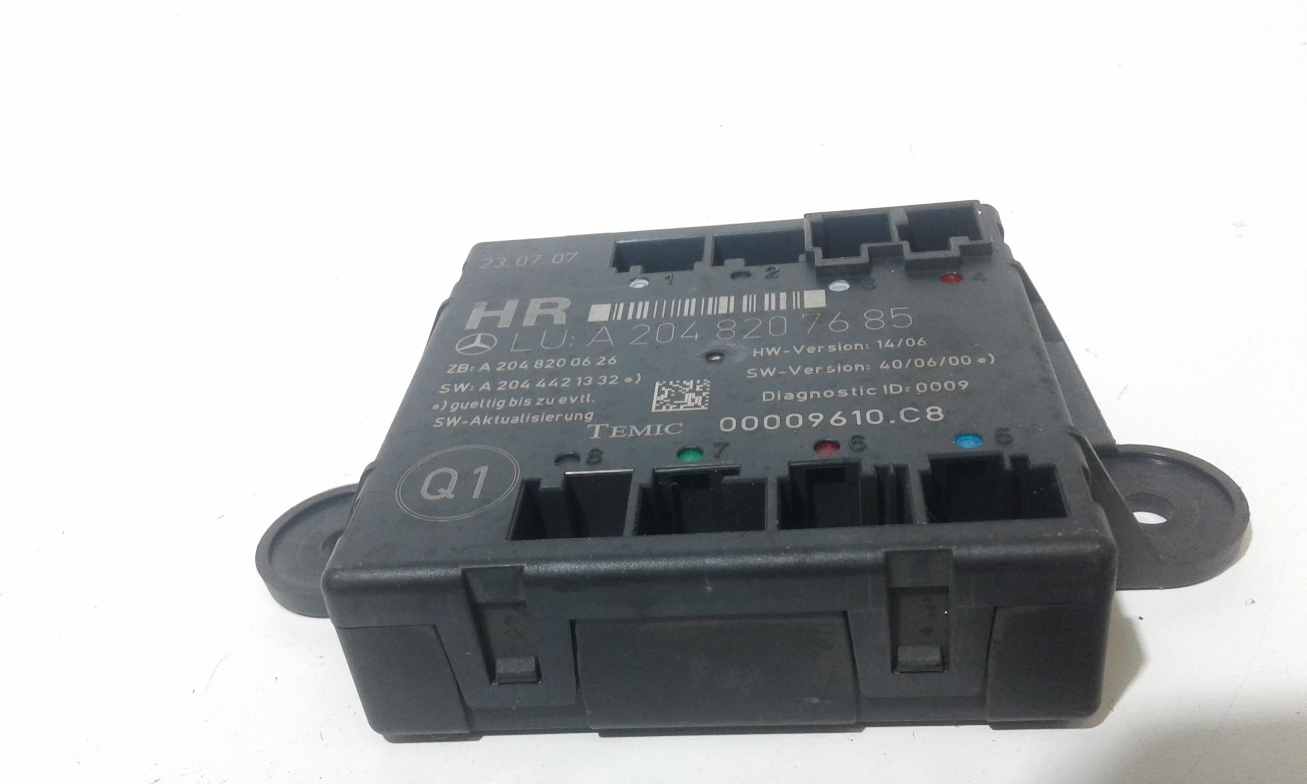 Centralina porta posteriore dx MERCEDES Classe C Berlina W204