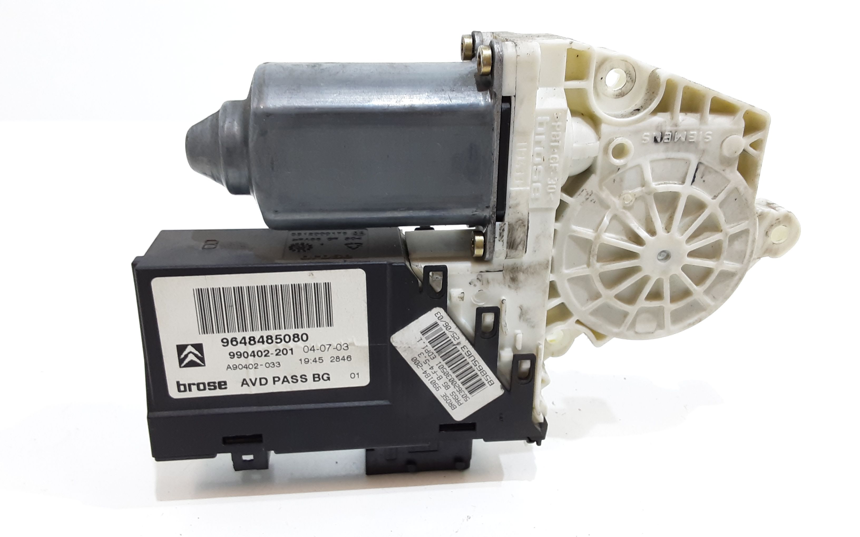 Motorino Alzavetro anteriore destra CITROEN C5 Berlina 1 Serie