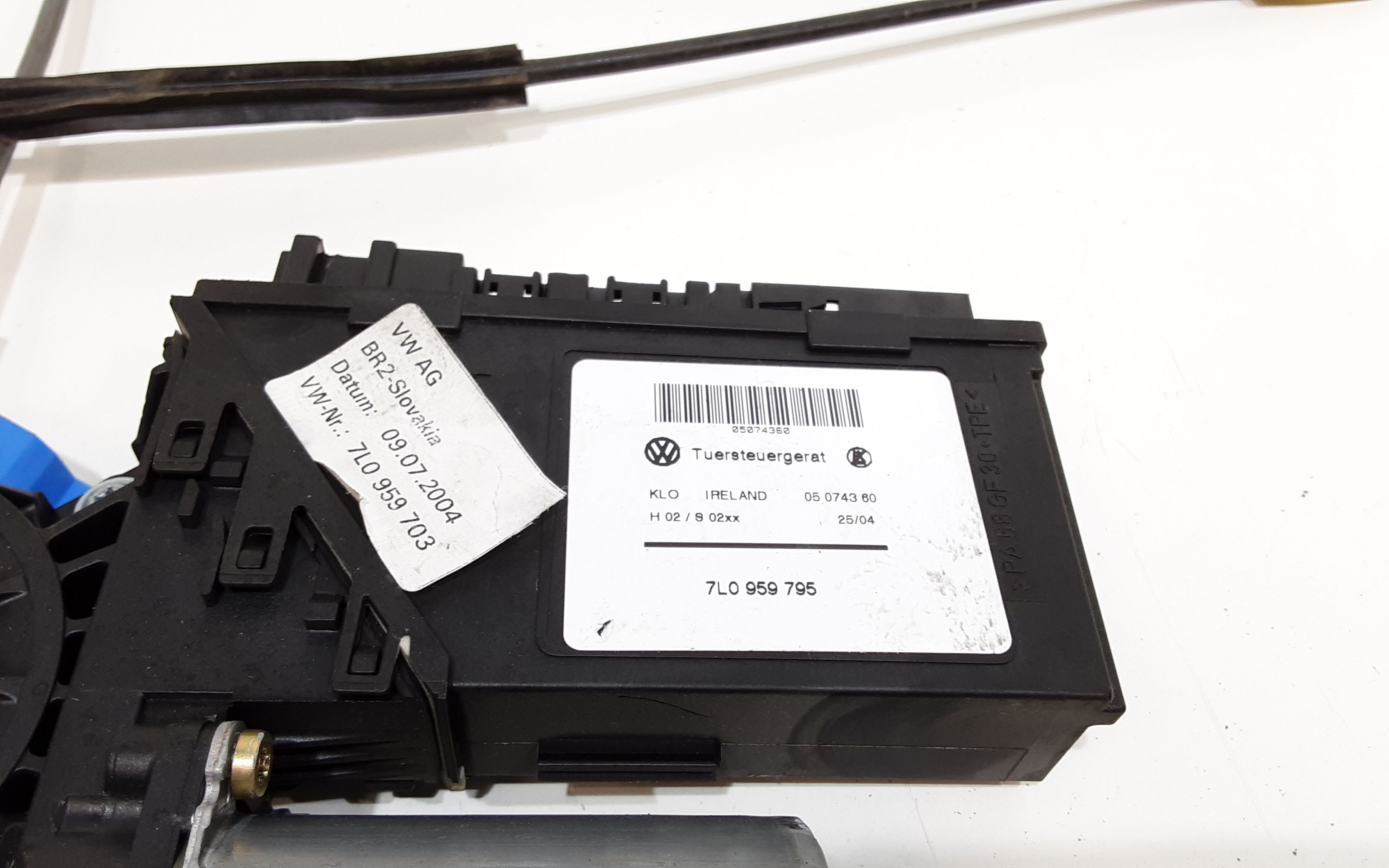 Cremagliera posteriore sinistra guida VOLKSWAGEN Touareg 1 Serie