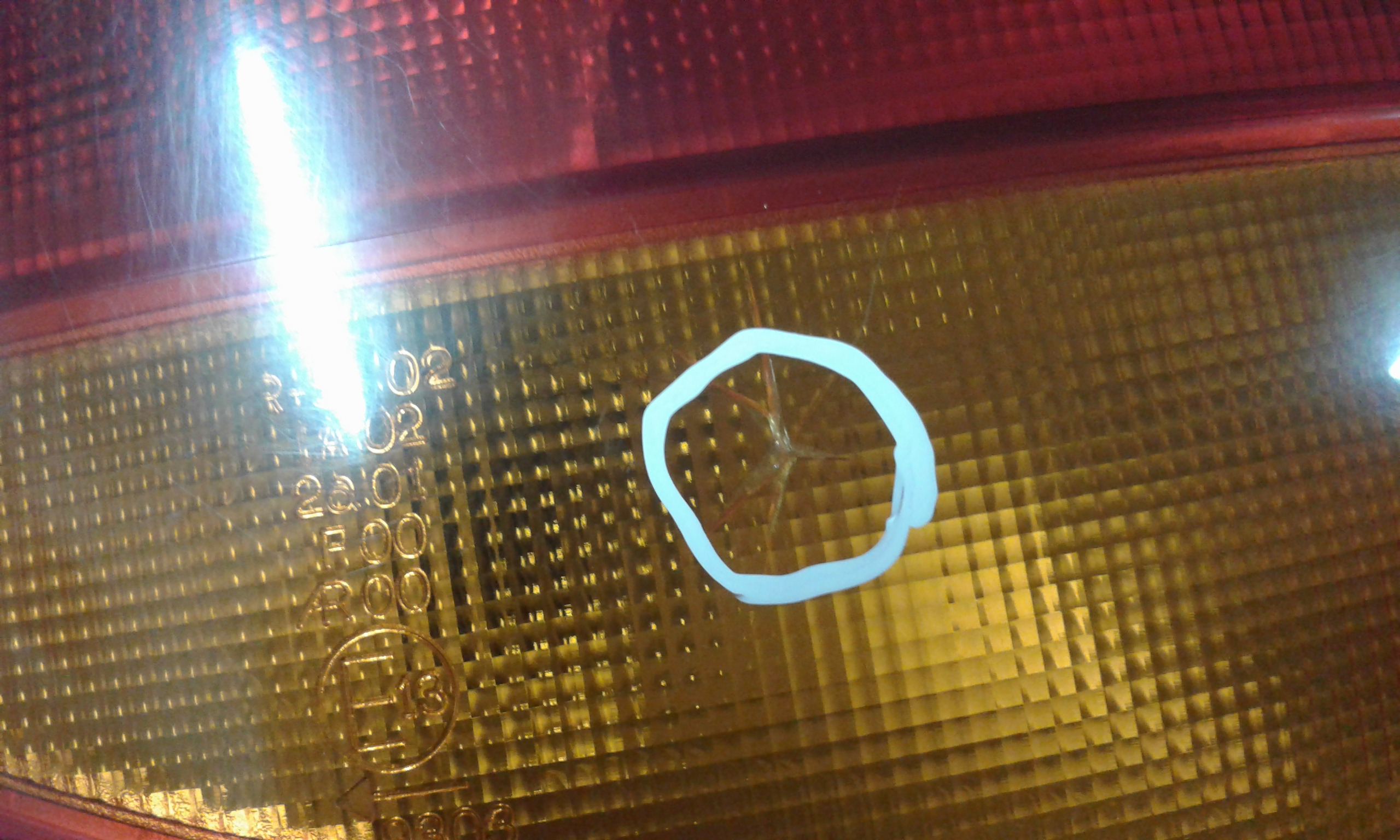 Stop Posteriore sinistro lato Guida DAEWOO Matiz 1 Serie