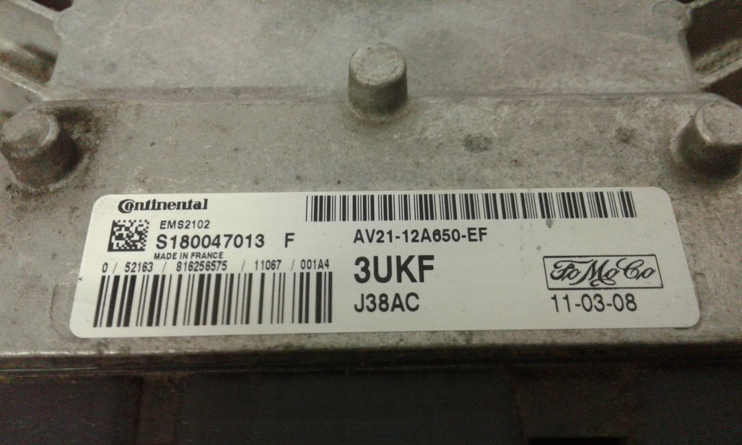 Centralina motore FORD Fiesta 6 Serie